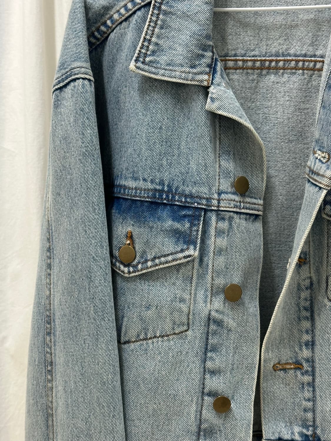 로스앤젤레스 어패럴 청자켓 연청 상품이미지2