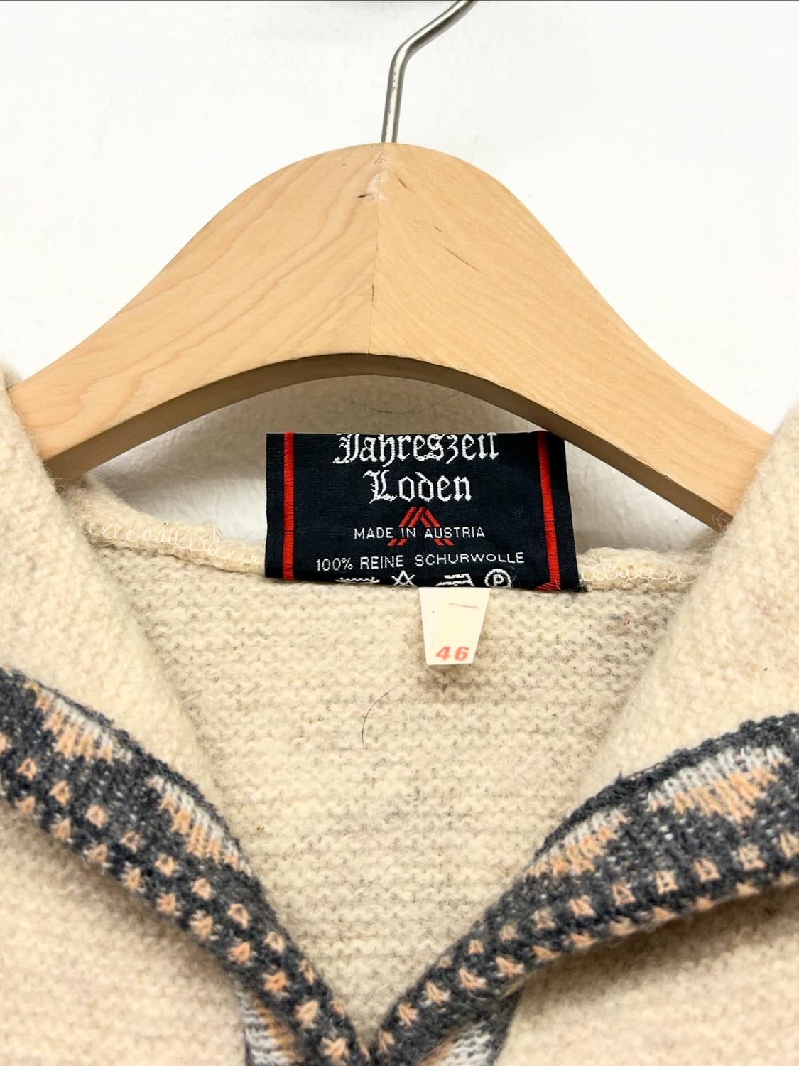 Jahreszeit Loden 후드 자켓 MADE IN AUSTRIA 상품이미지5