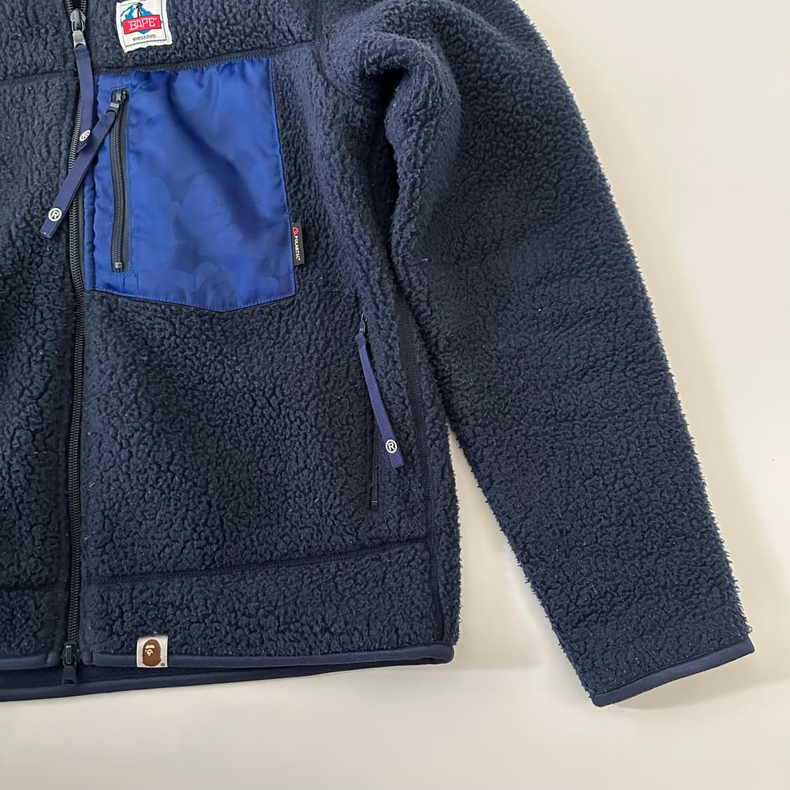 베이프 bape 후드 집업 후리스 상품이미지3