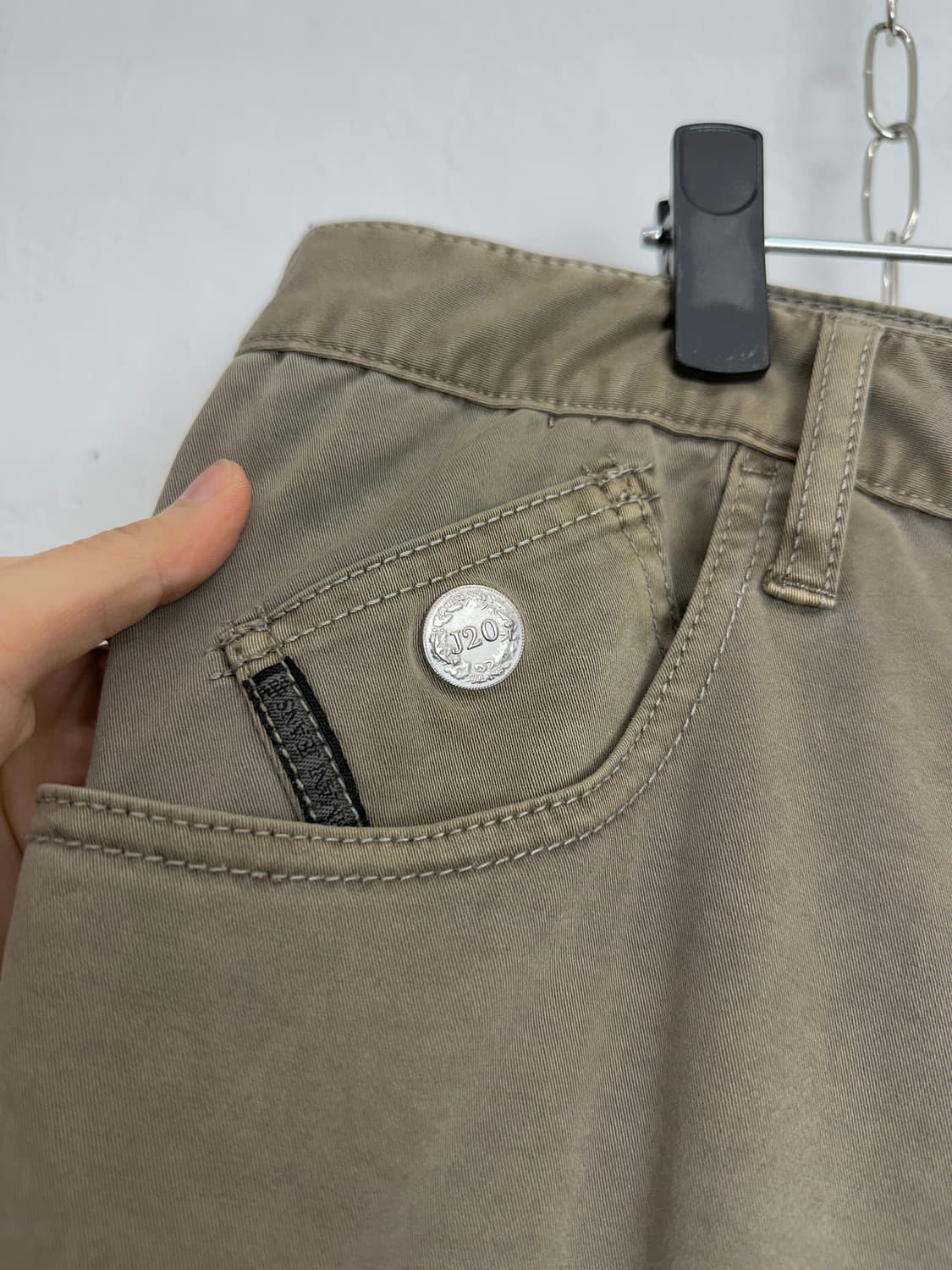 Armani Jeans Slim Khaki Olive Pants 상품이미지9