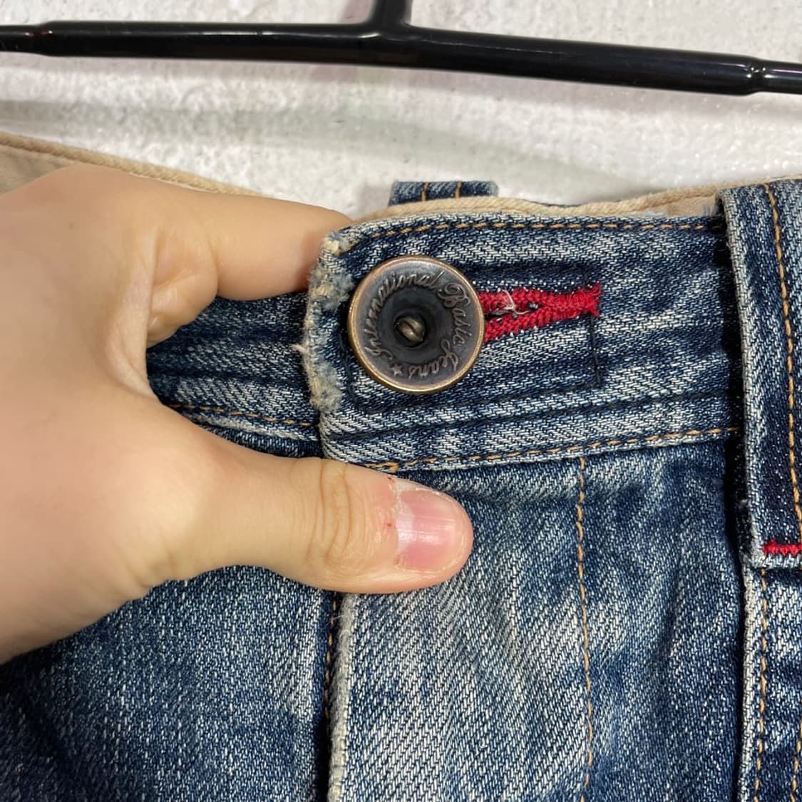 카고 미니 데님 스커트 상품이미지7