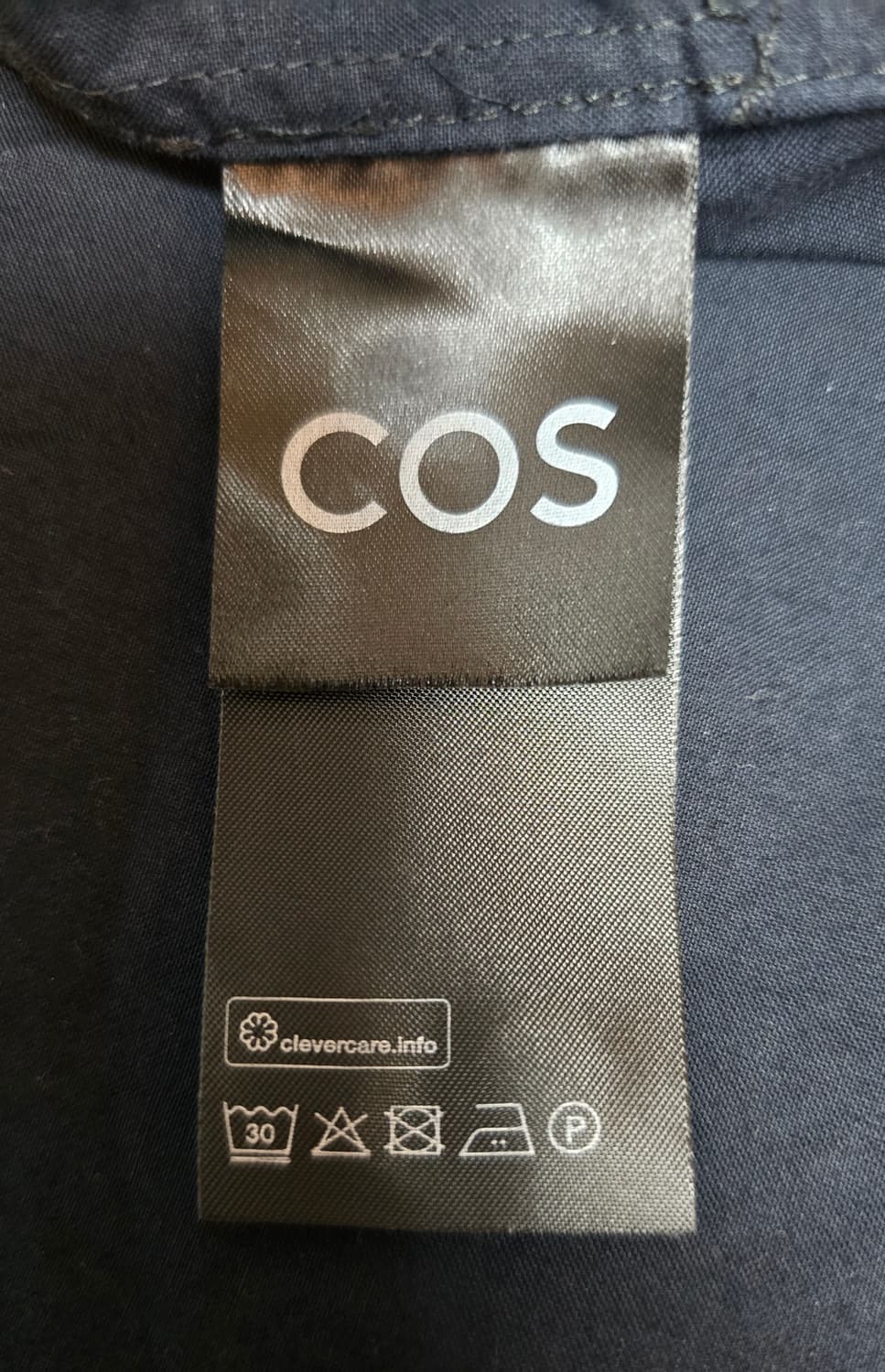 코스 cos 블랙 셔츠 자켓 105 상품이미지5