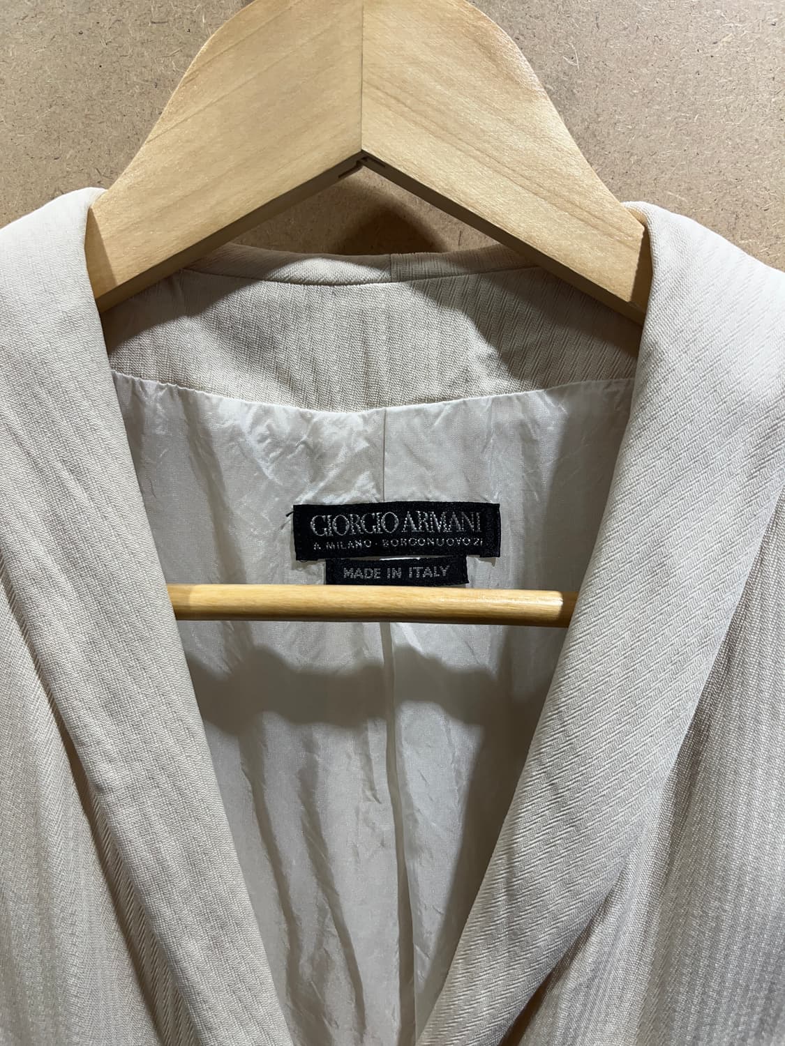 8~90s 조르지오 아르마니 더블 블레이저 상품이미지3