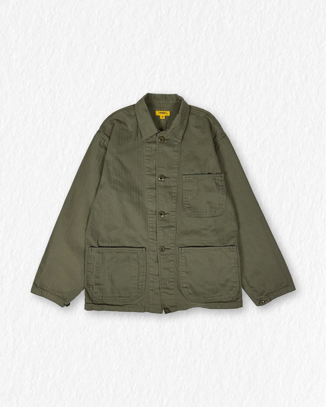 더레스큐 카키 코튼 자켓 상품이미지1