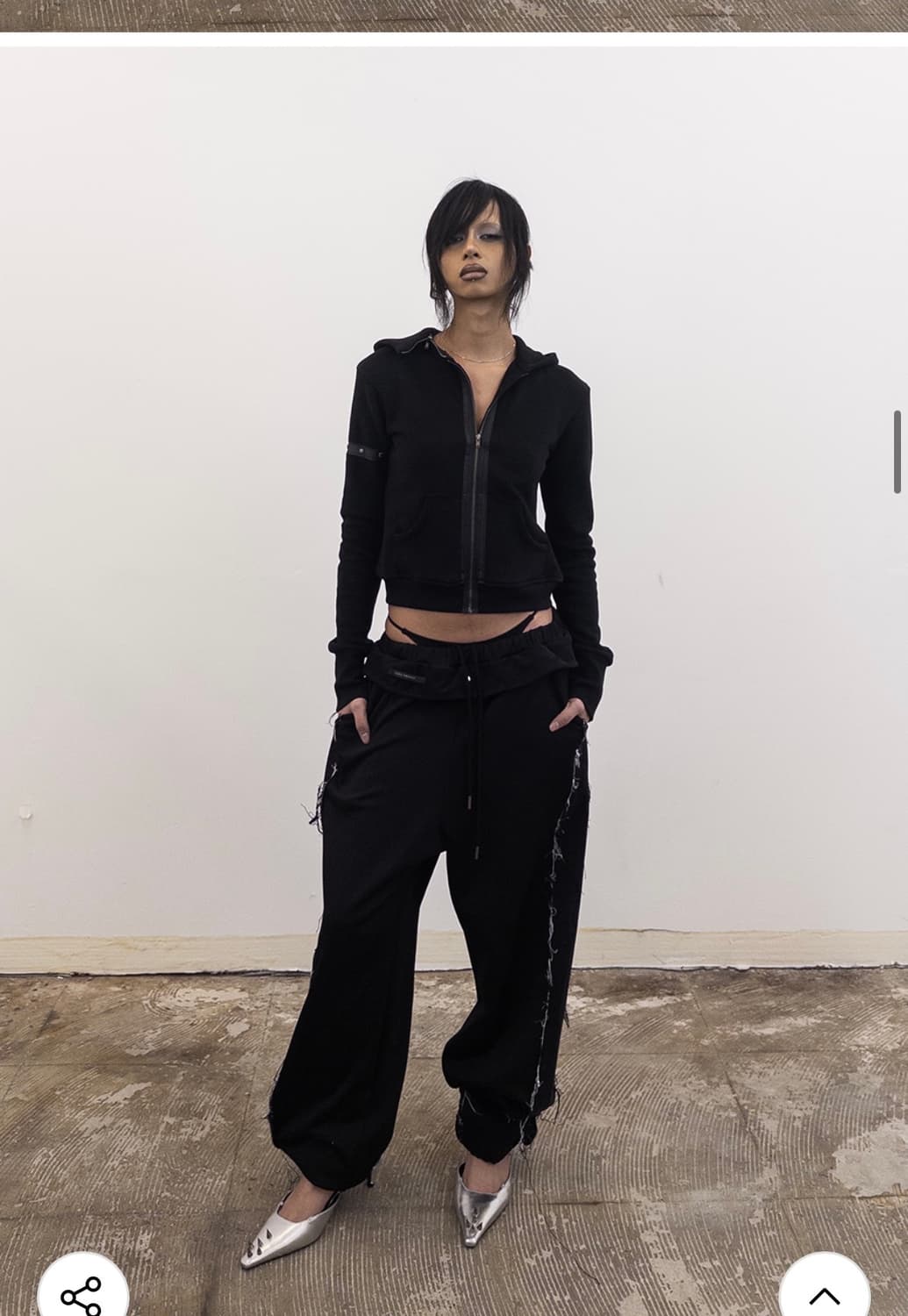 도그마 엑스 FLEECE-BACK JERSEY SLIM HOODIE  상품이미지3