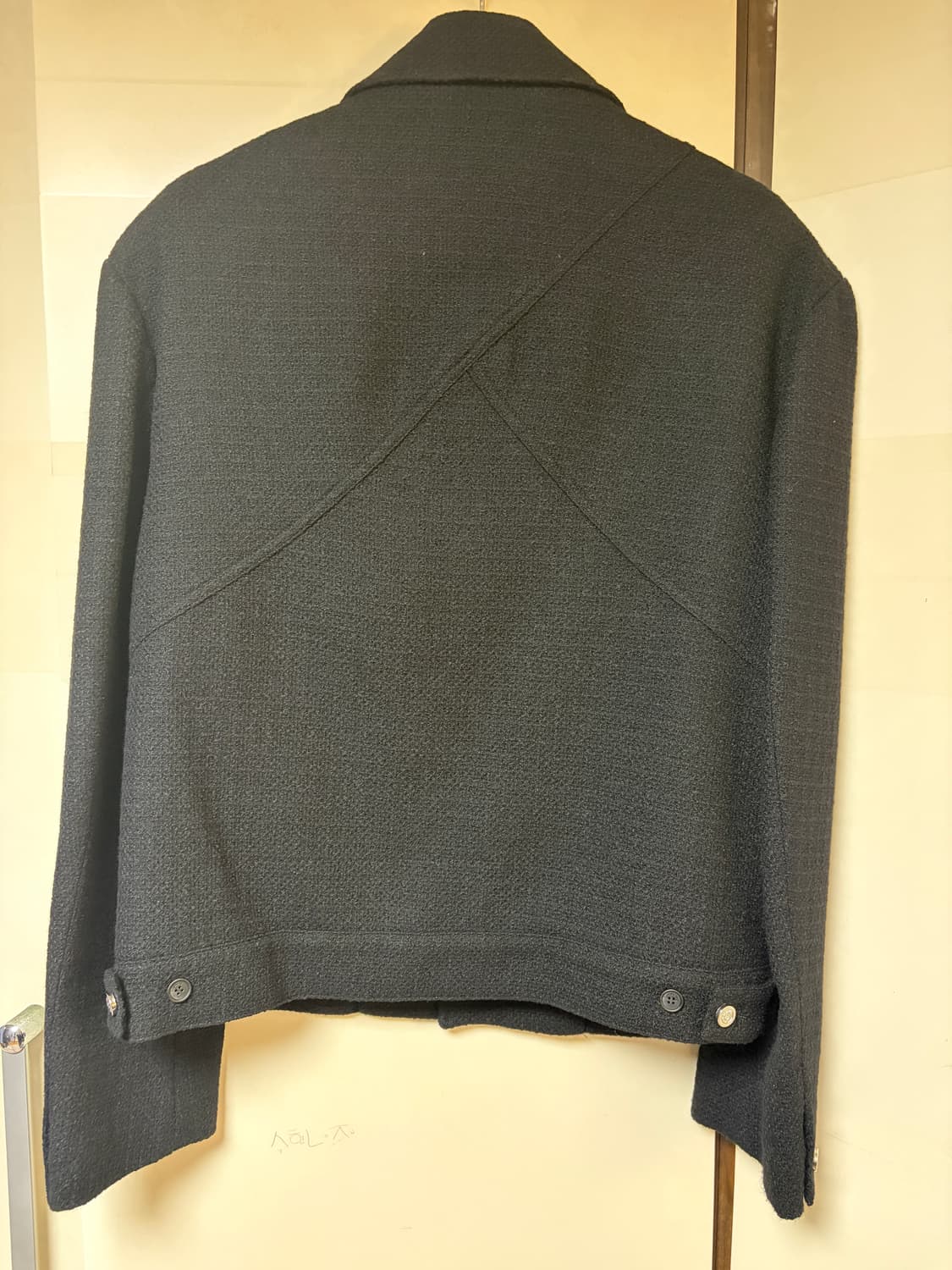 웨이비니스 에로이카 트위드 자켓 제트블랙 1 상품이미지2