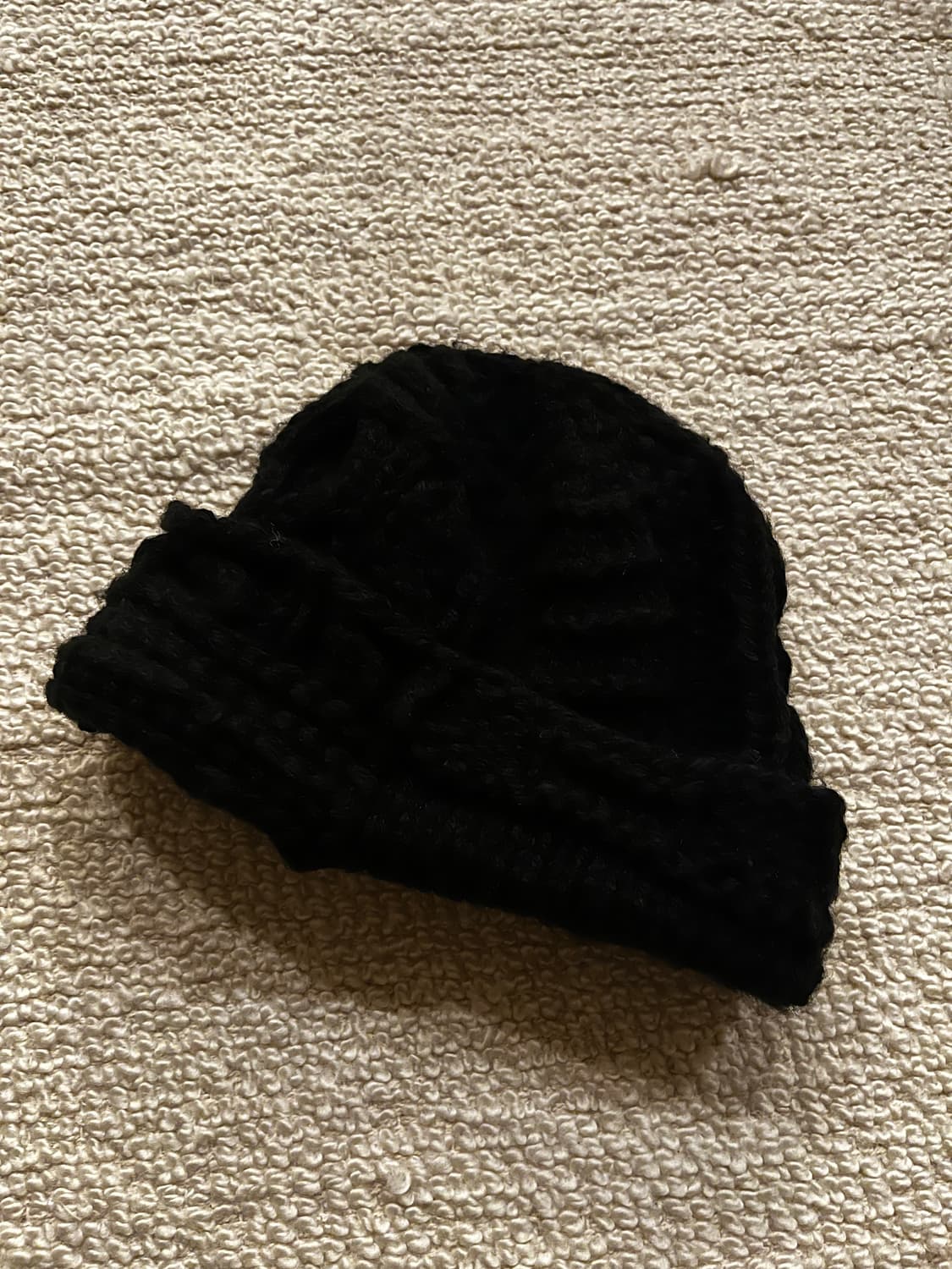 스투시 니트 패치워크 비니 블랙 Stussy 상품이미지2