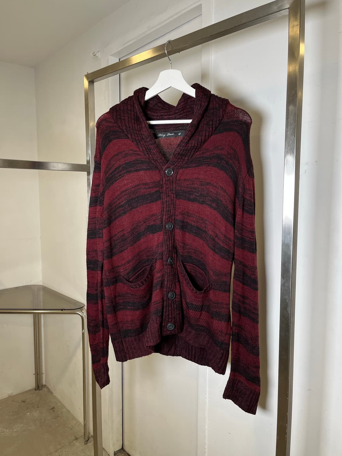 Acrylic Striped Cardigan 상품이미지7