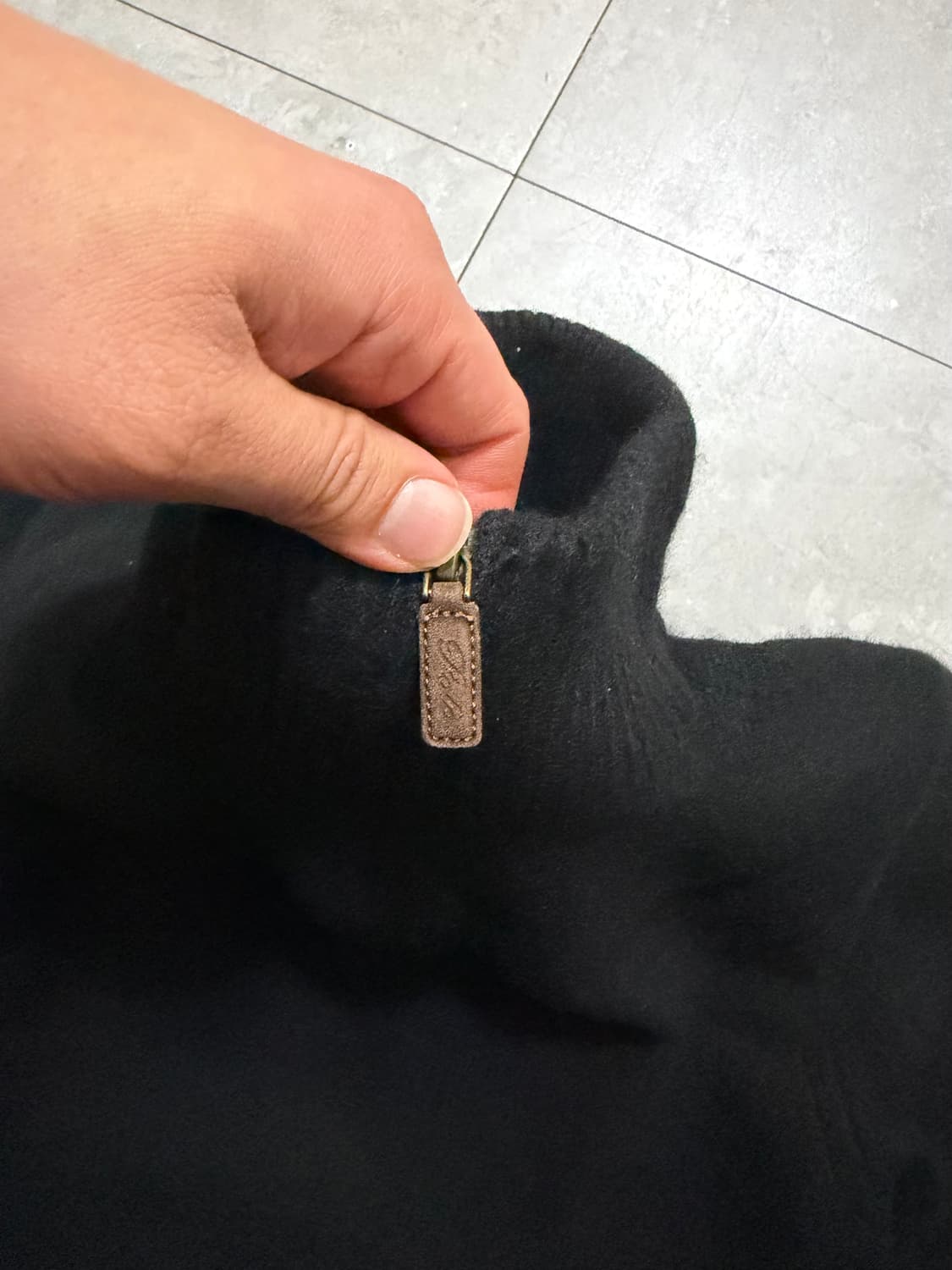 00s 랄프로렌 폴로 여성용  램스울  빈티지 하프집업  니트 55siz 상품이미지2