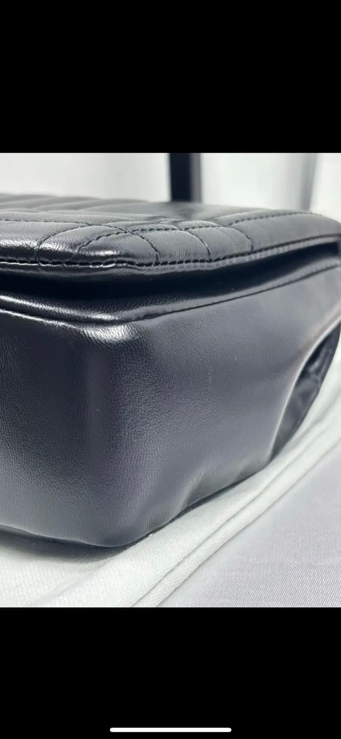 (새상품)버버리 퀼팅 램스킨 스몰 롤라 백 블랙 8059510 상품이미지6