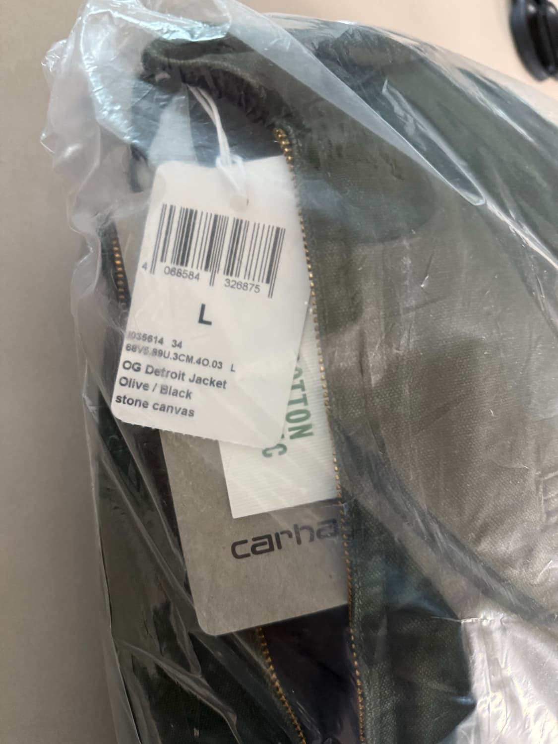 칼하트 wip og 디트로이트 올리브 L 상품이미지2