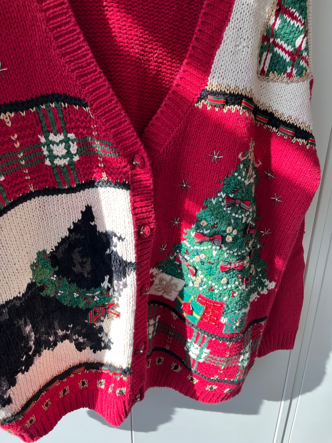 Heirloom collection 크리스마스 니트 가디건  상품이미지5