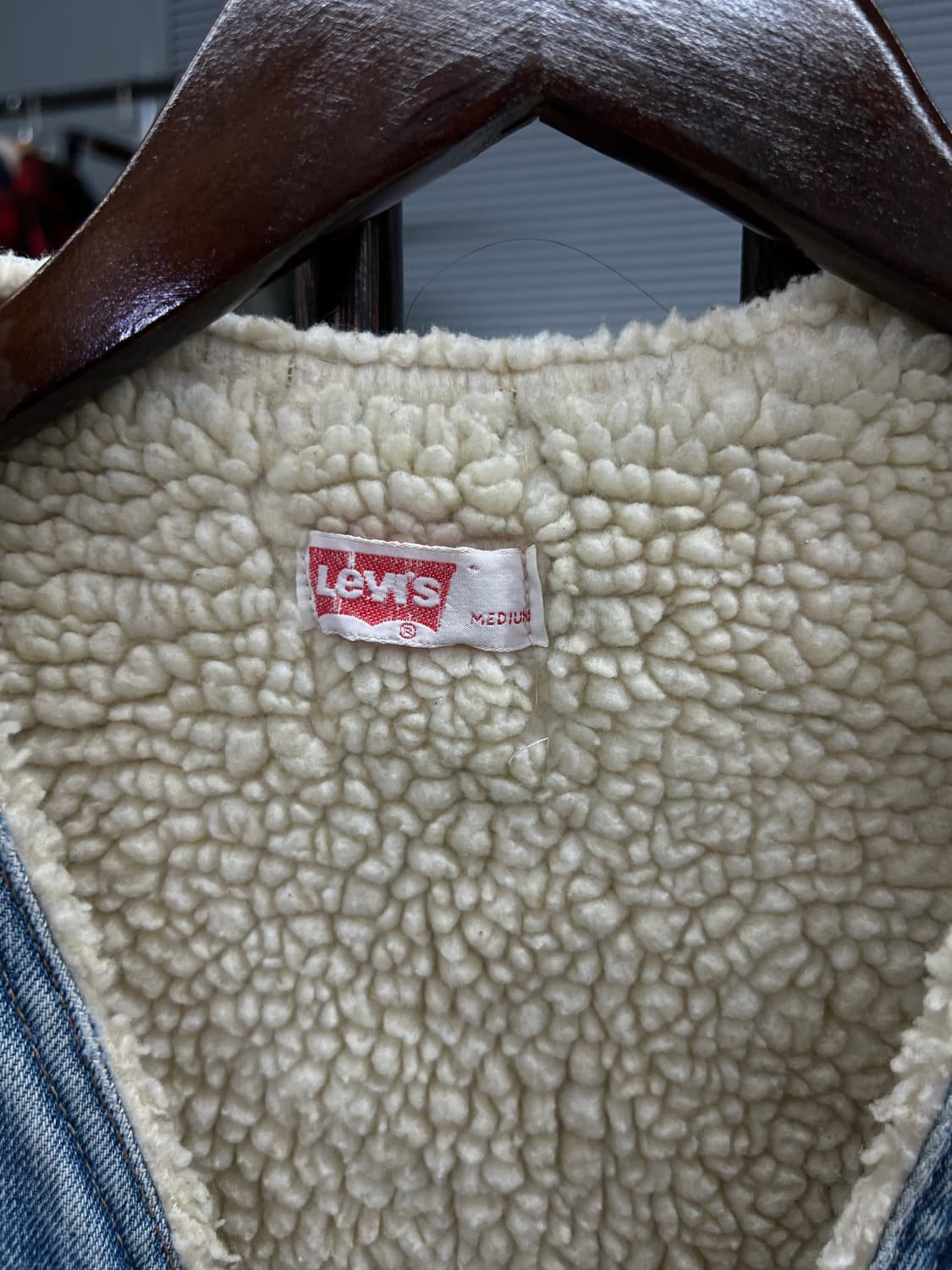 리바이스 워싱청 조끼 M  상품이미지3