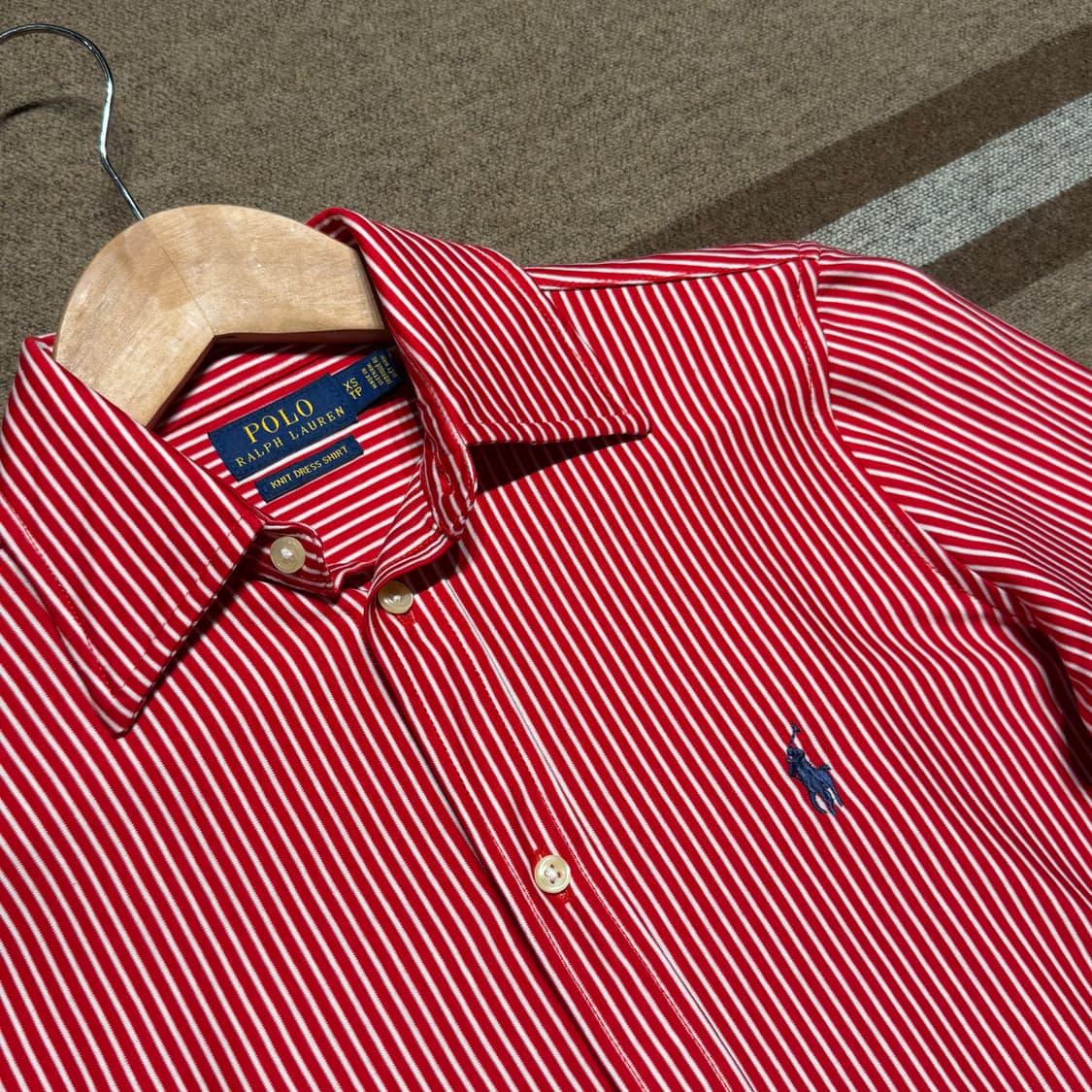 폴로랄프로렌 여성 니트 드레스 셔츠 xs 상품이미지2