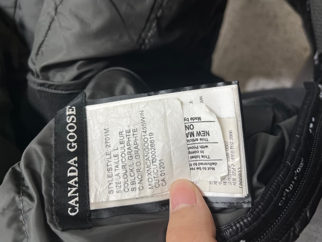 캐나다구스 경량패딩 상품이미지5