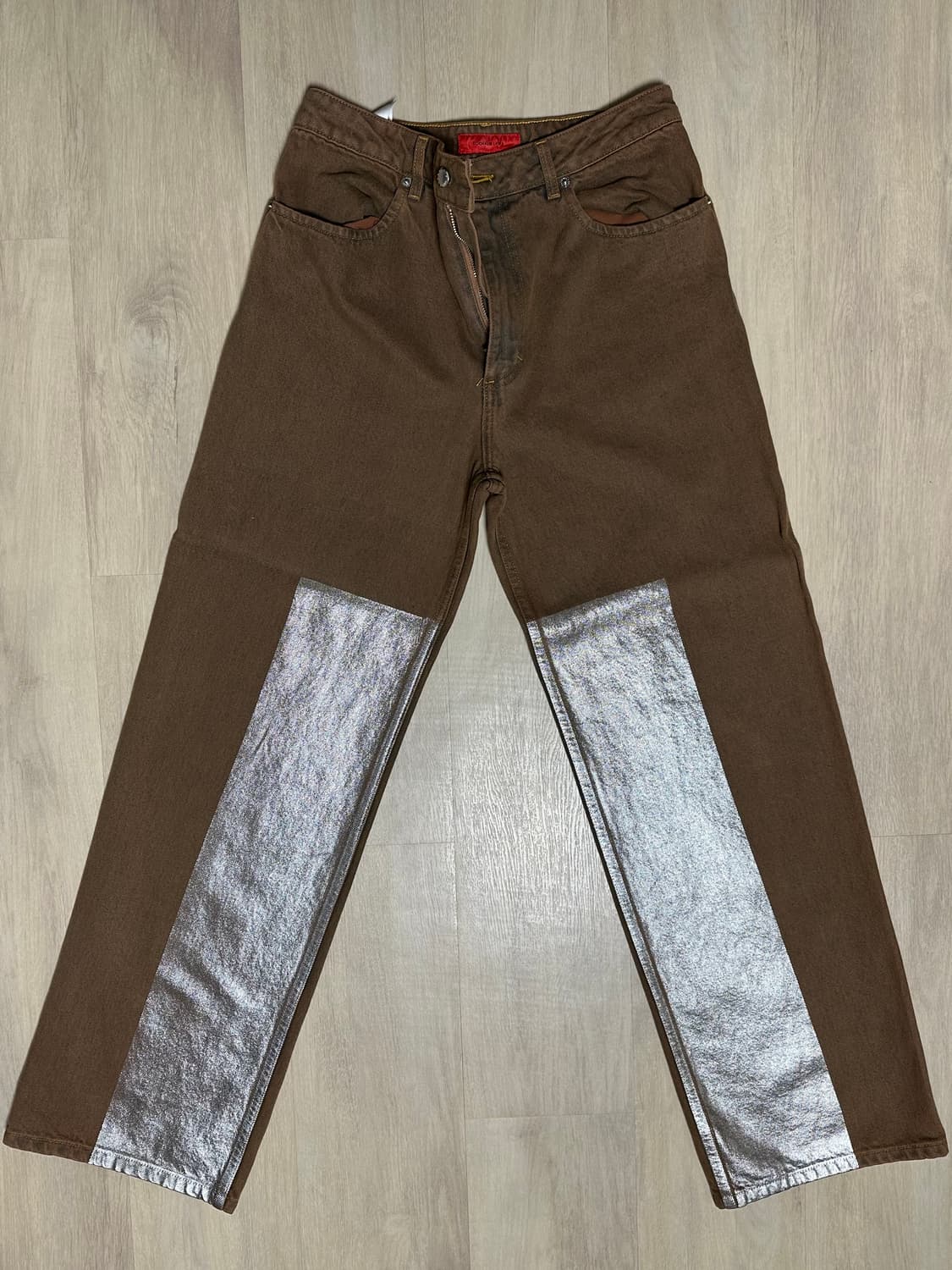(급처) Wide leg jeans foil 32 상품이미지6