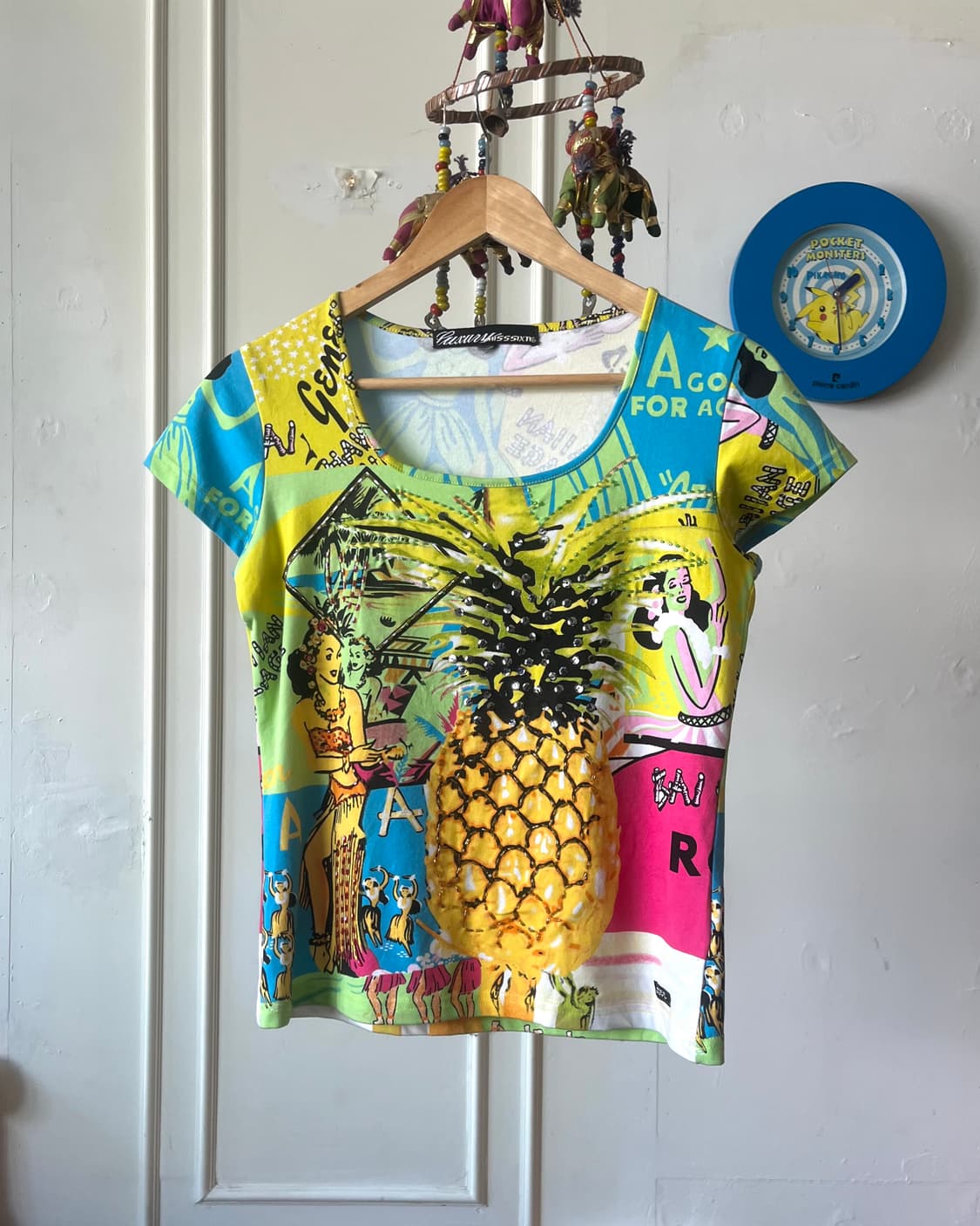 MISS SIXTY Jewel 3D Detail Summer Top 상품이미지4