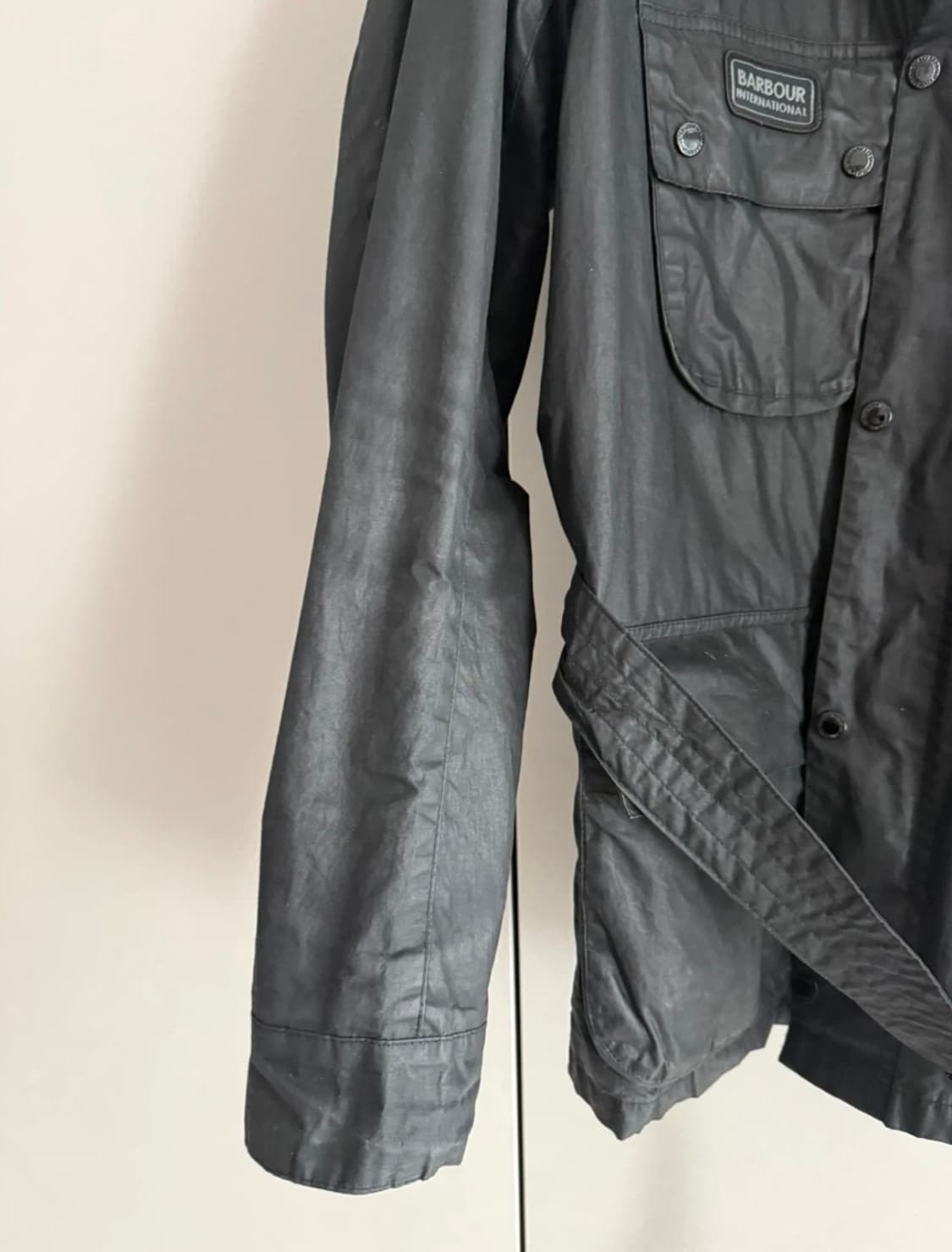 바버 인터내셔널 블랙 자켓 XXL 상품이미지4