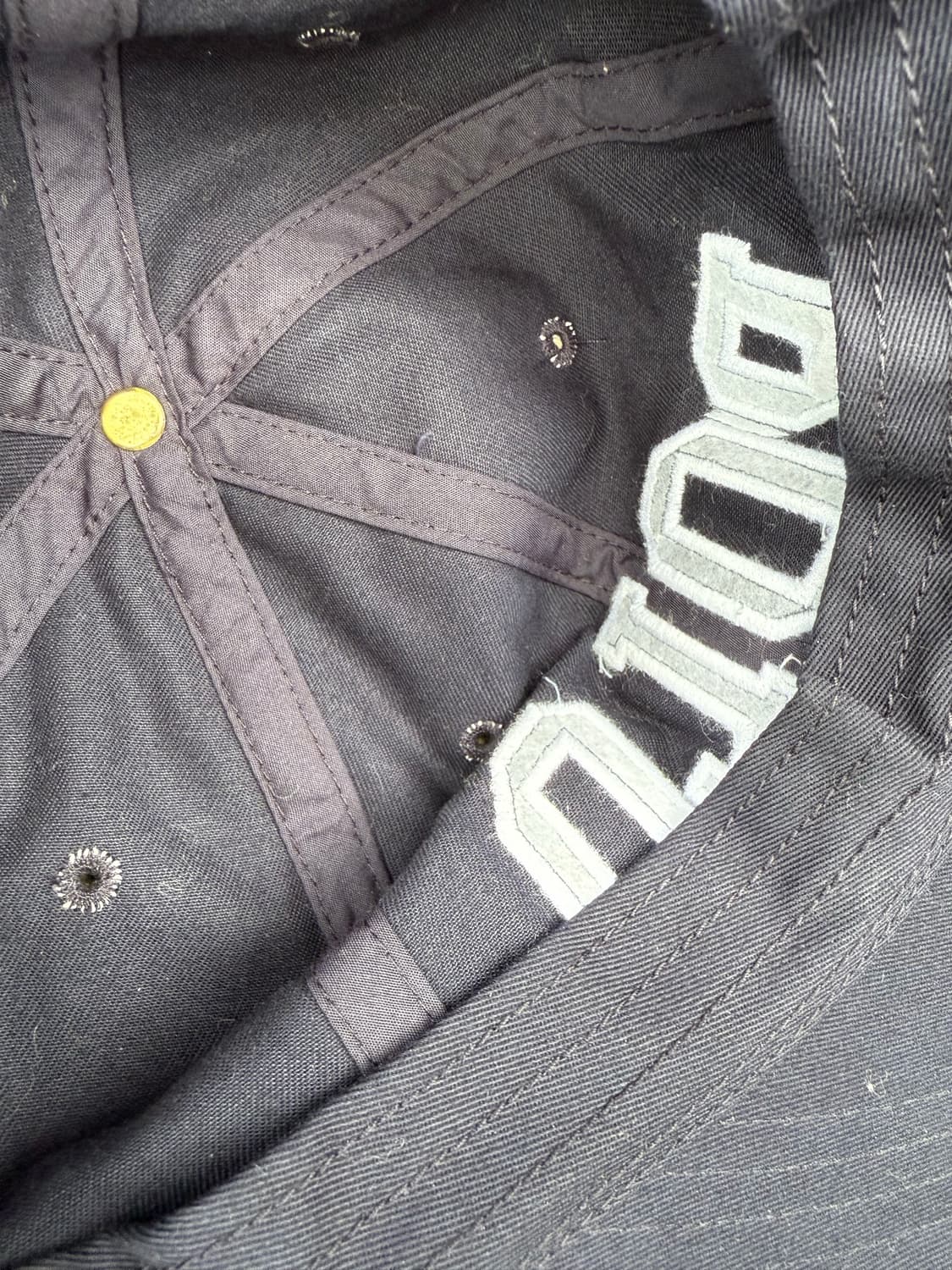 90s Polo sports 아플리케 빅로고 피티드캡 폴로 빈티지 캡 상품이미지5
