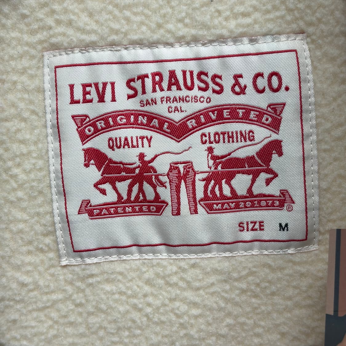 리바이스 후리스 베스트 상품이미지5