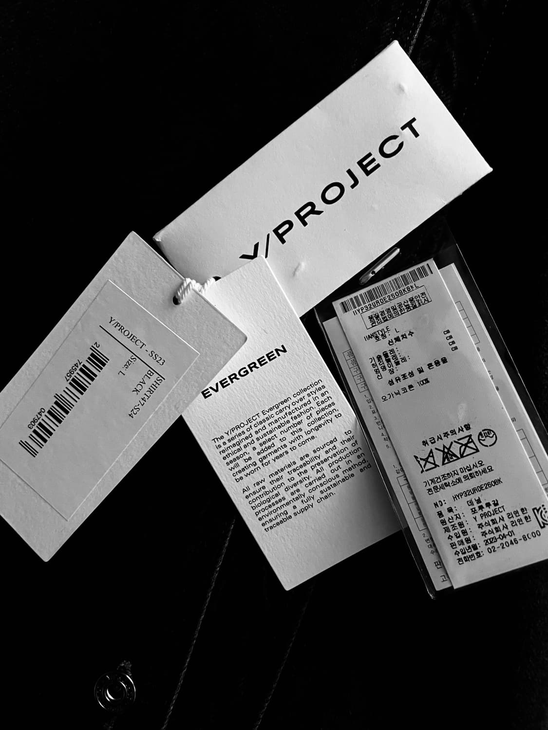 Y/Project 23ss 데님 패널자켓 상품이미지2