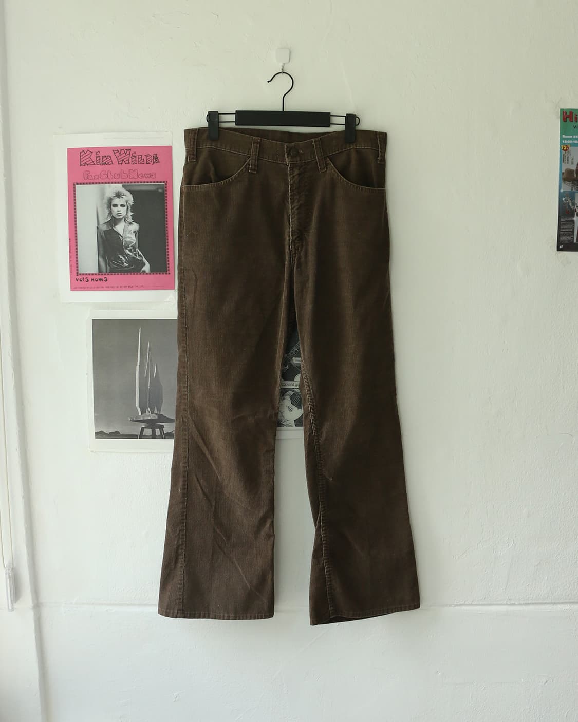80s USA 리바이스 646 벨바텀 코듀로이 팬츠 상품이미지3