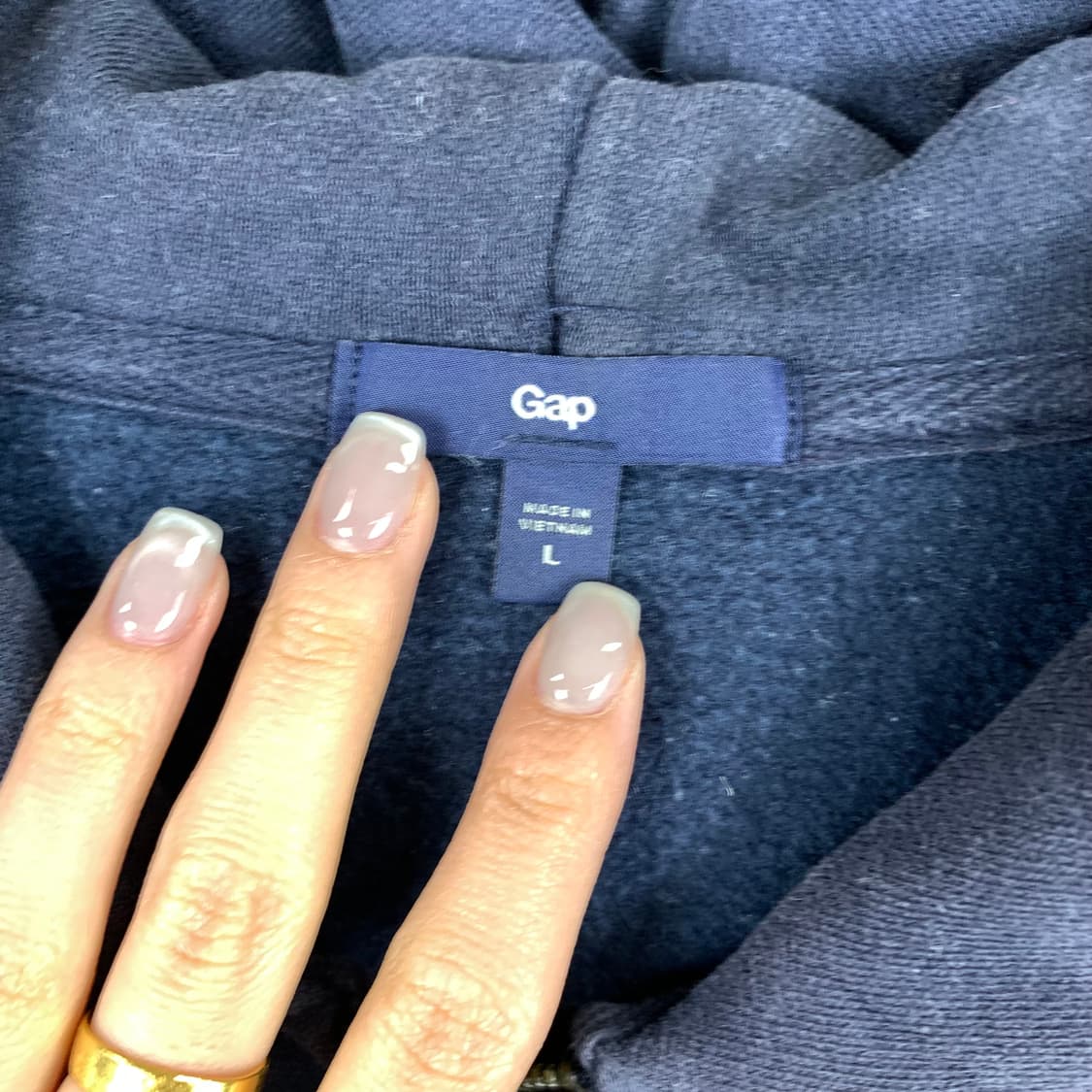 gap 갭 네이비 후드집업 상품이미지7