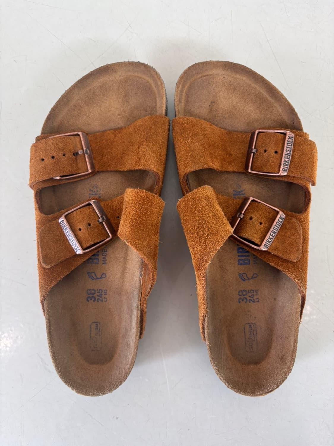 Vintage Birkenstock Suede Sandal 상품이미지2
