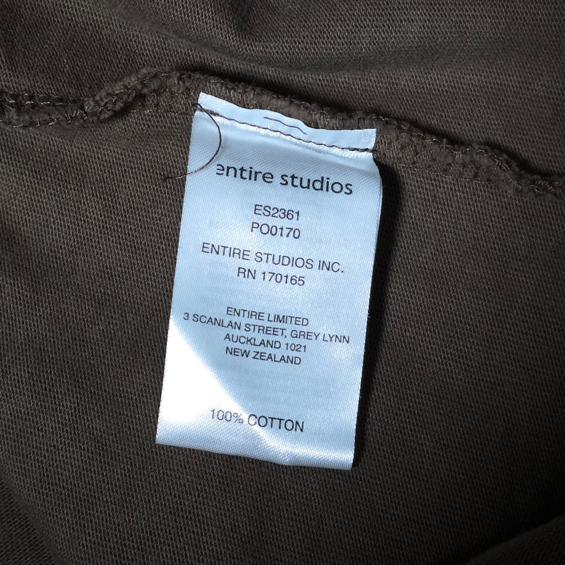 [M] Entire Studios 엔타이어 스튜디오 헤비 포켓 반팔티 상품이미지6