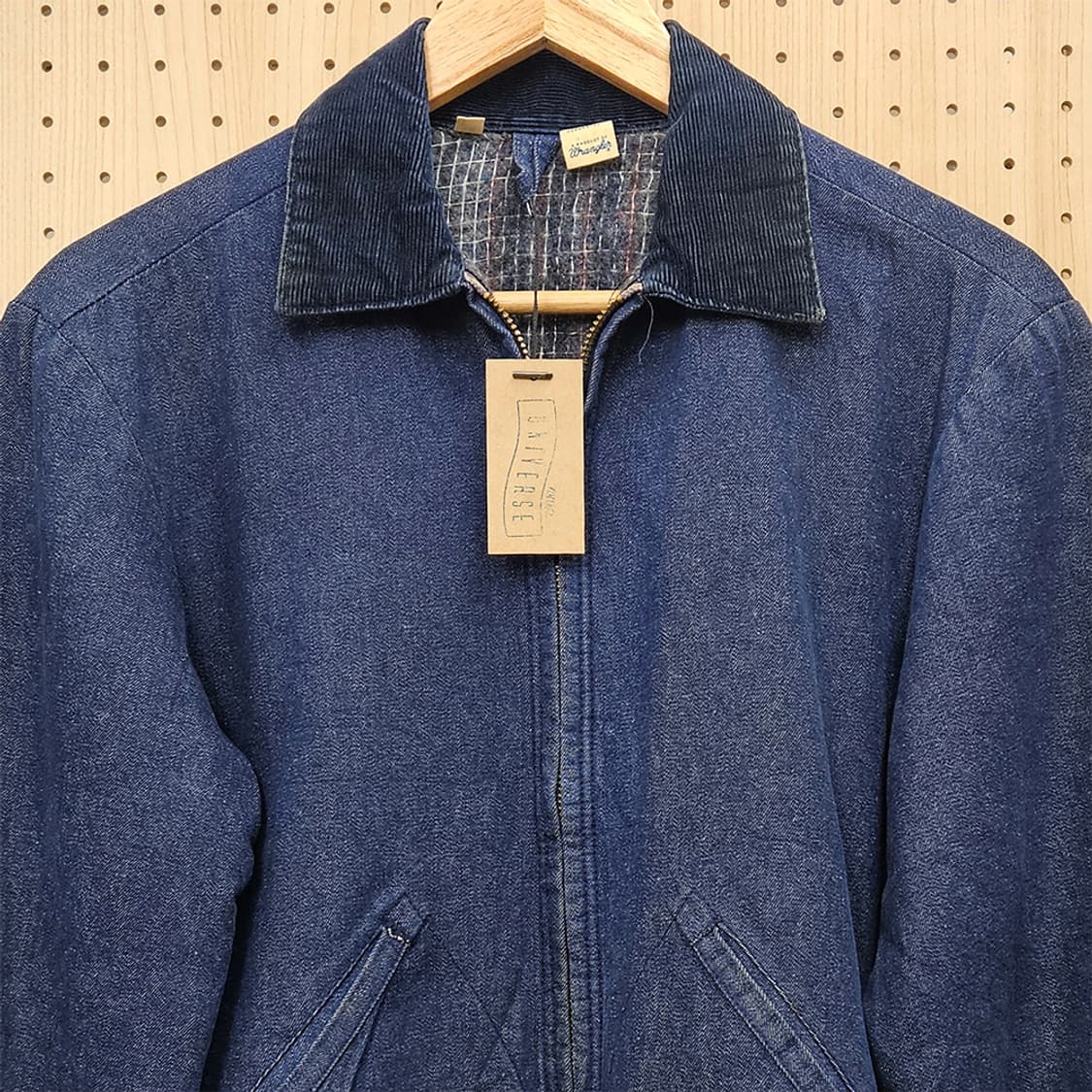 80s WRANGLER / 빈티지 랭글러 방한 데님 자켓 (34) 상품이미지2