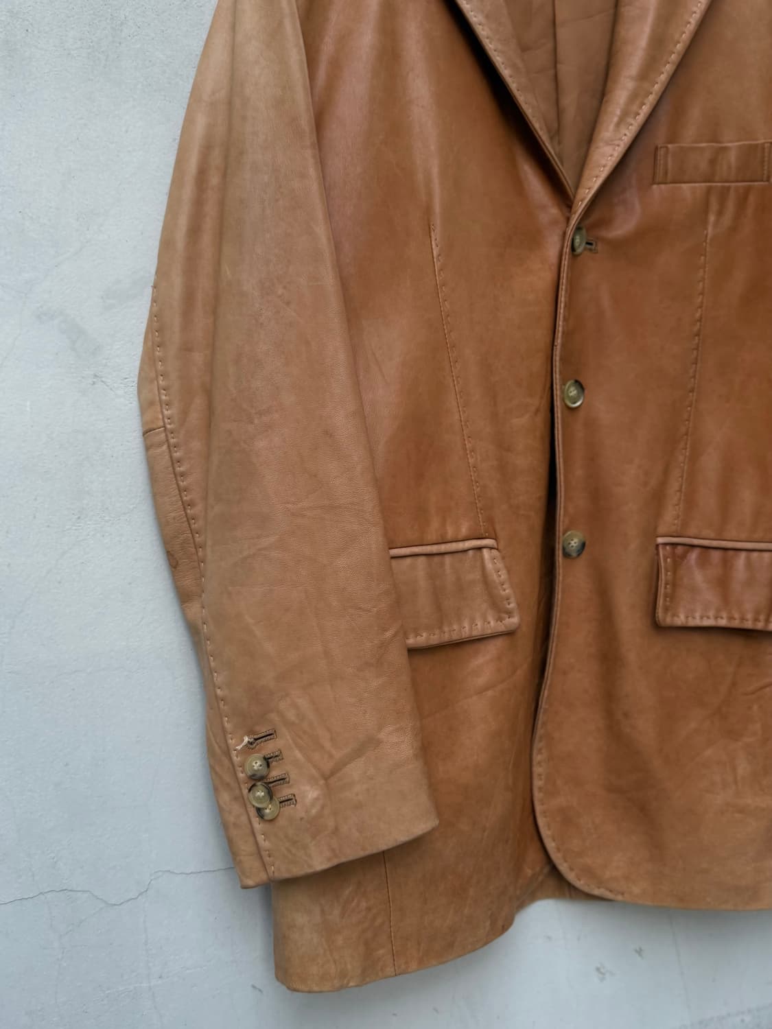 ywca 램스킨 블레이저 자켓 상품이미지3