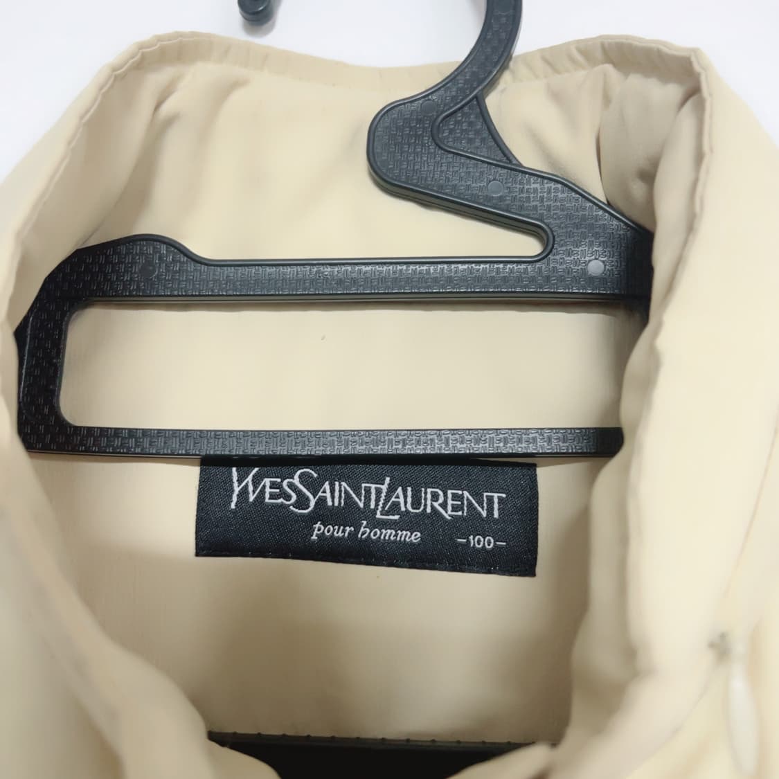 입생로랑 베이지 올드스쿨 봄 공용 자켓 상품이미지4