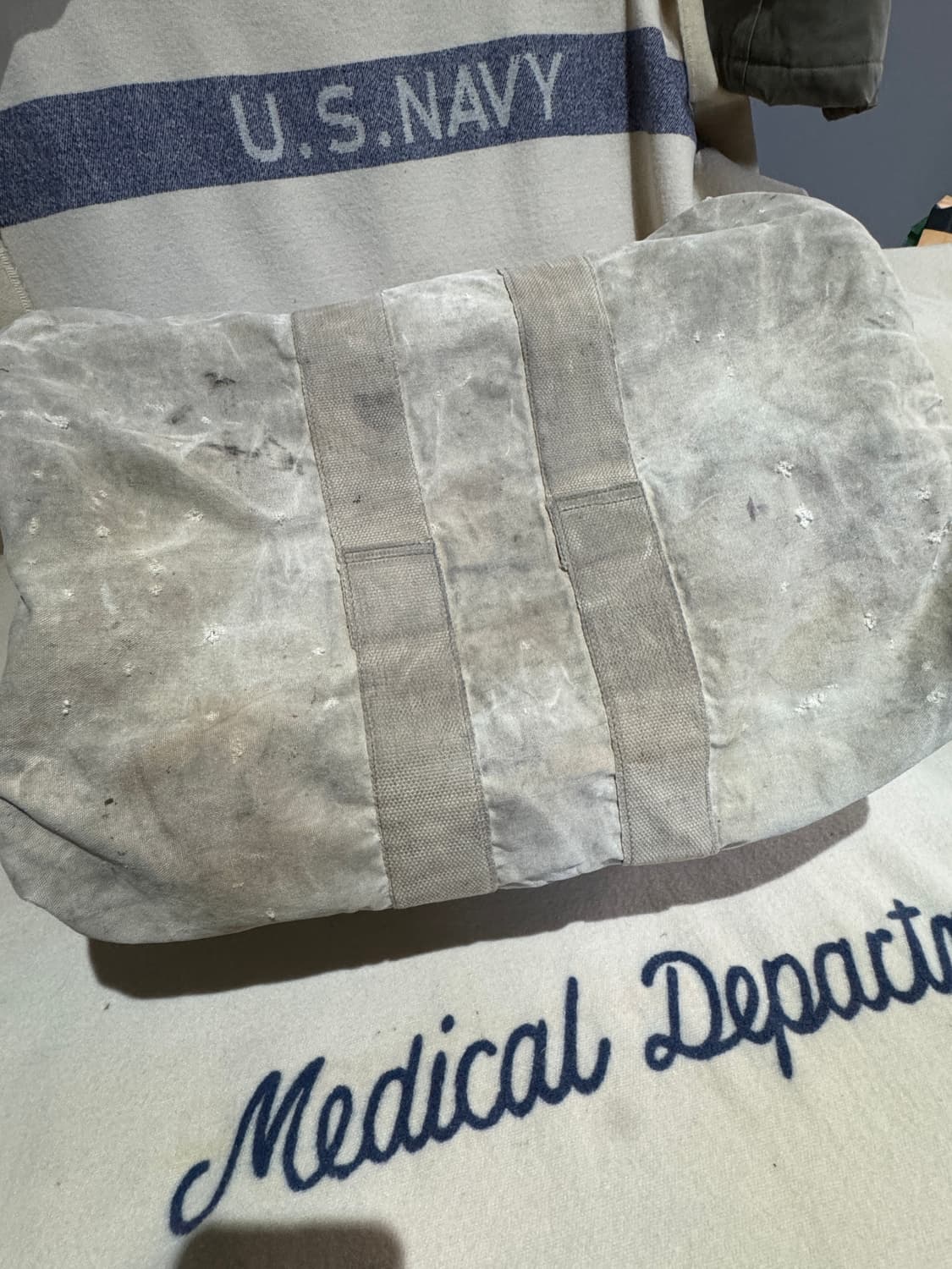 레어* 40s 대전용 USN 에비에이터 킷백 상품이미지8