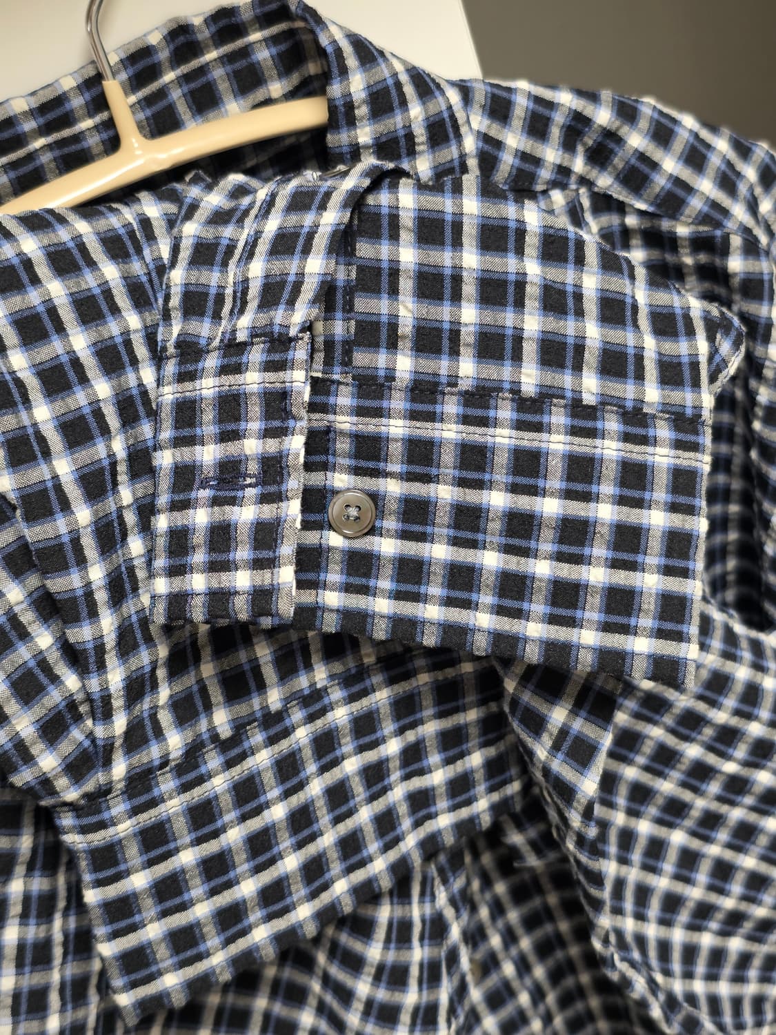 파브레가 모나코 체크 셔츠 팝니다 상품이미지4