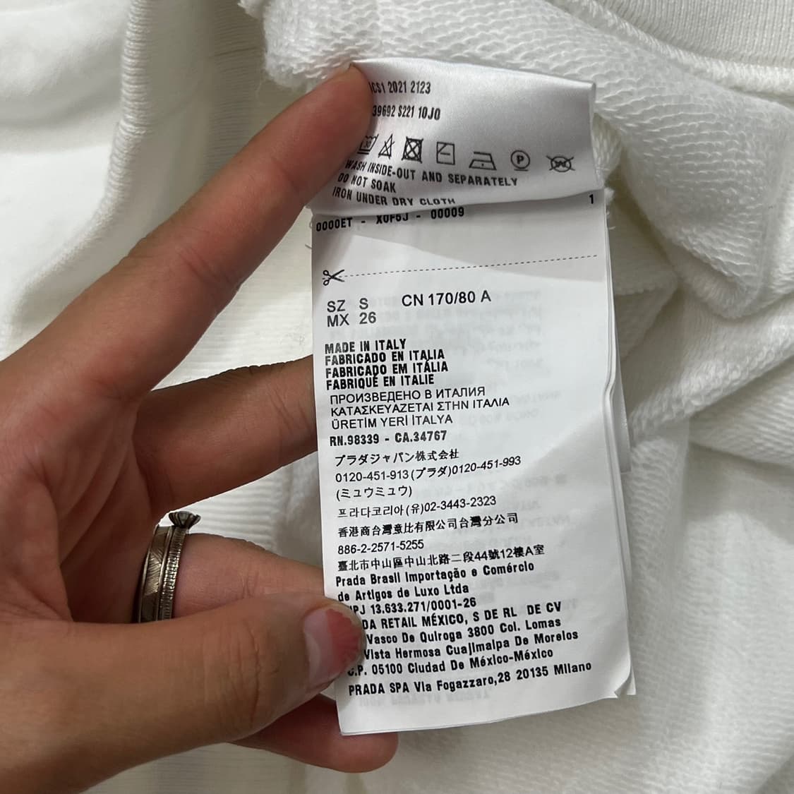 [95] 프라다 후드 나시 상품이미지5