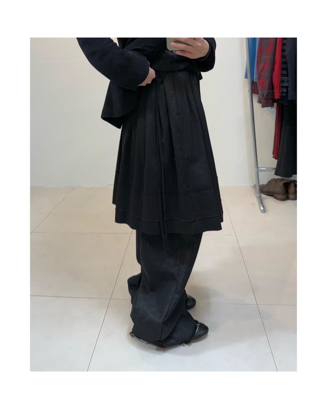 빈티지 미디 스커트 상품이미지5