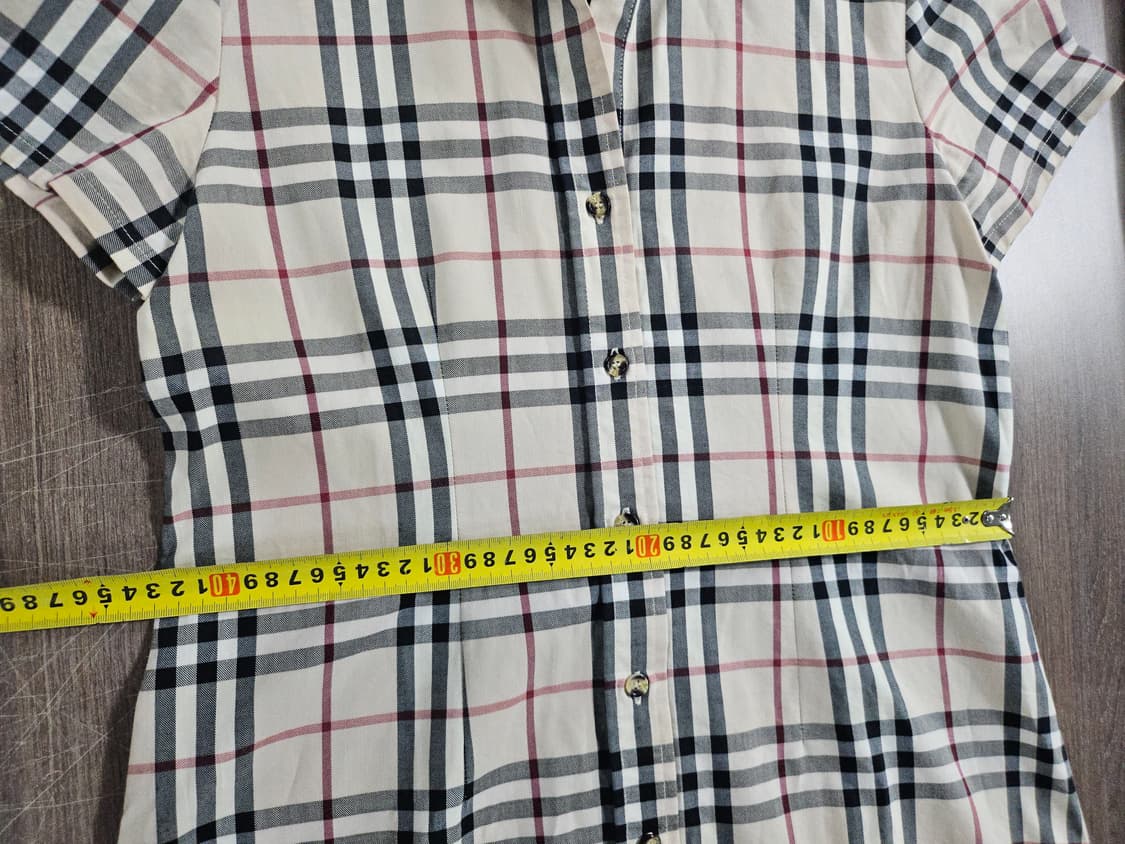 버버리 노바 체크 반팔원피스  usa  8 상품이미지8