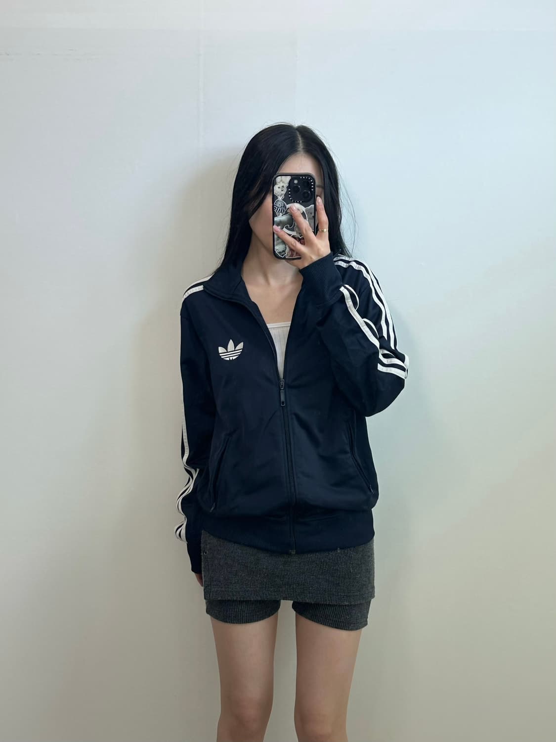 아디다스 파이어버드 네이비 트랙탑 져지  상품이미지1