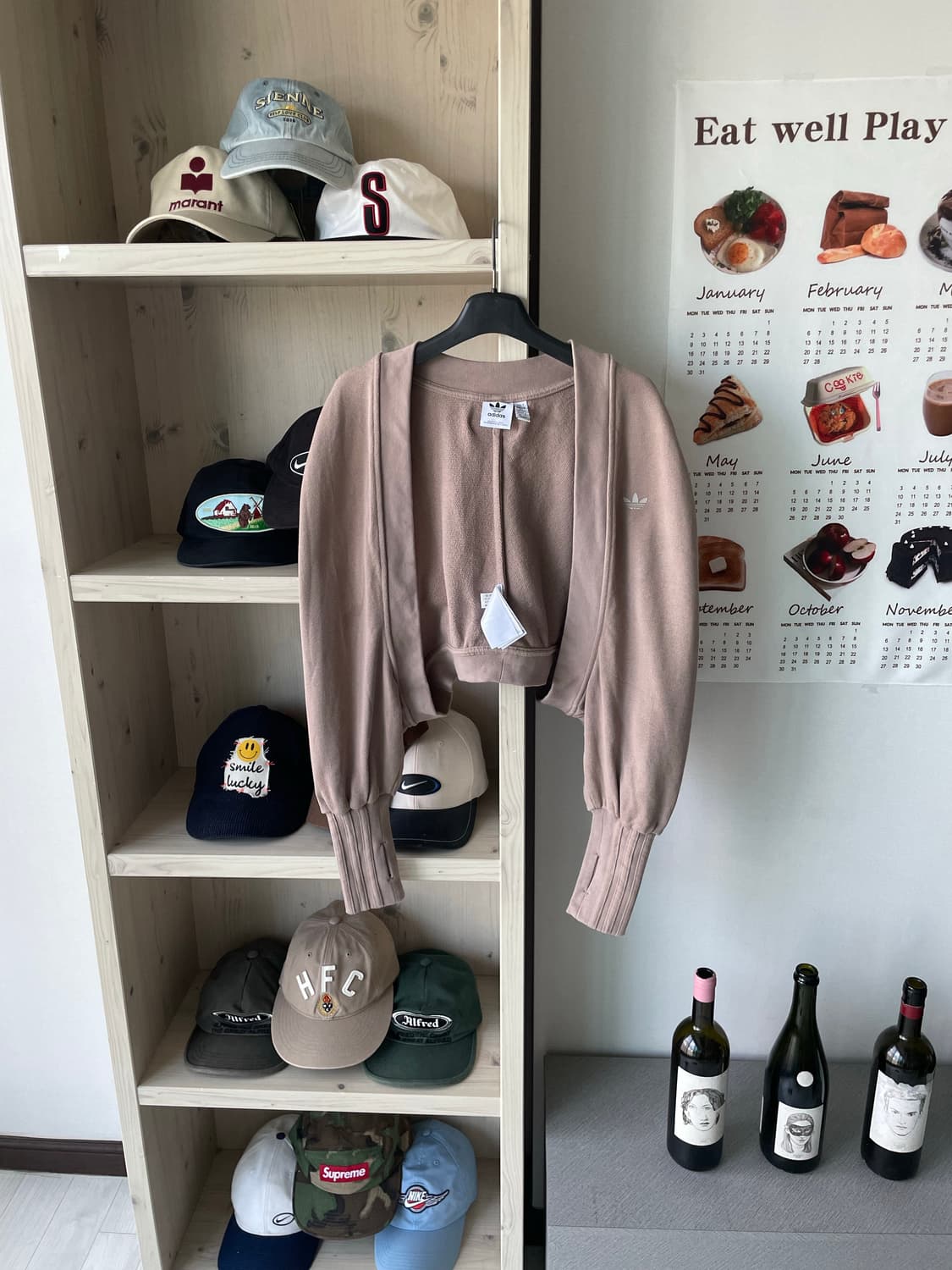 아디다스 크롭 가디건 상품이미지1