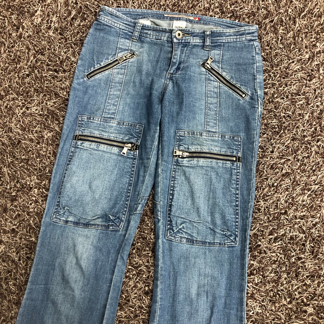 게스 USA 플레어 부츠컷 데님 팬츠 상품이미지2