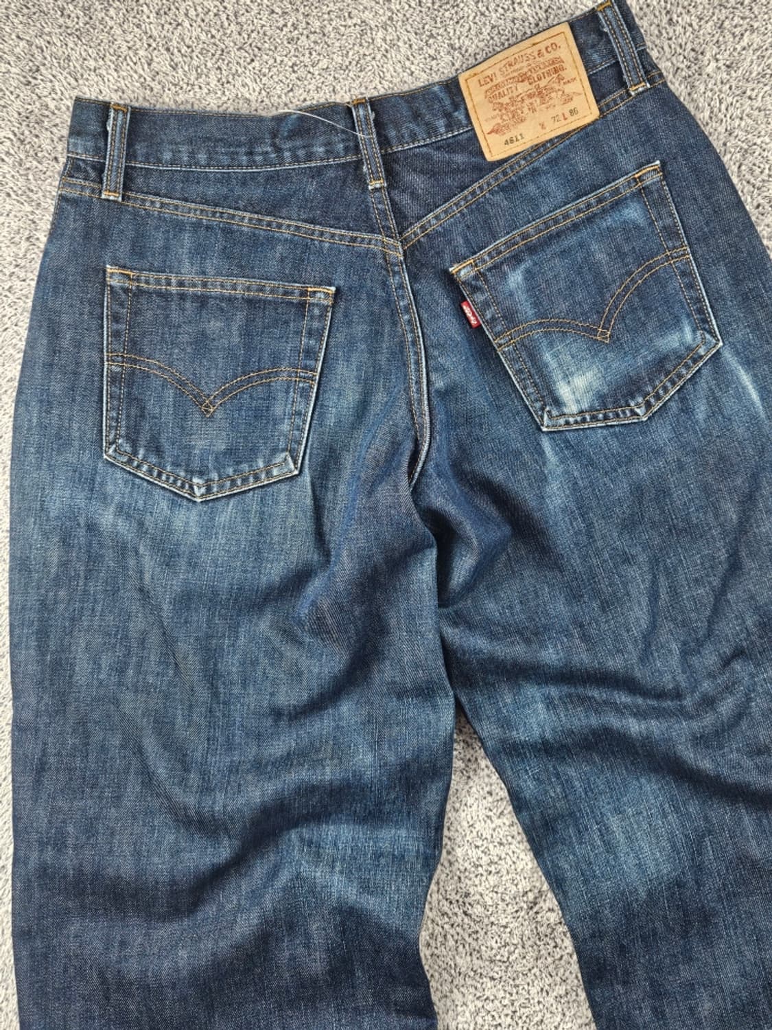 리바이스 4811 사이드트랙 배기핏 데님 진 (28X34) / 10790 상품이미지9