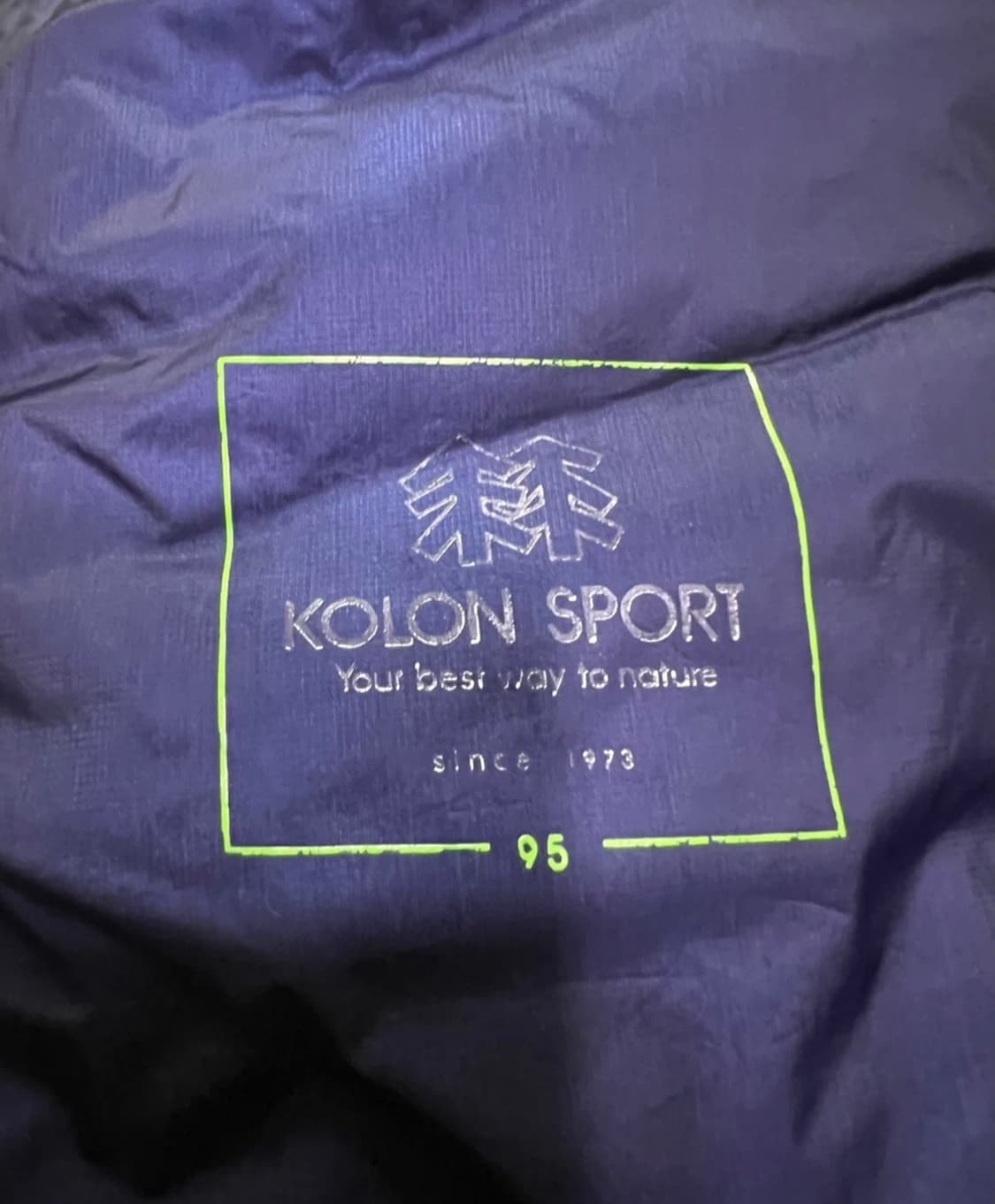 코오롱 800 경량 다운 패딩💛 상품이미지4