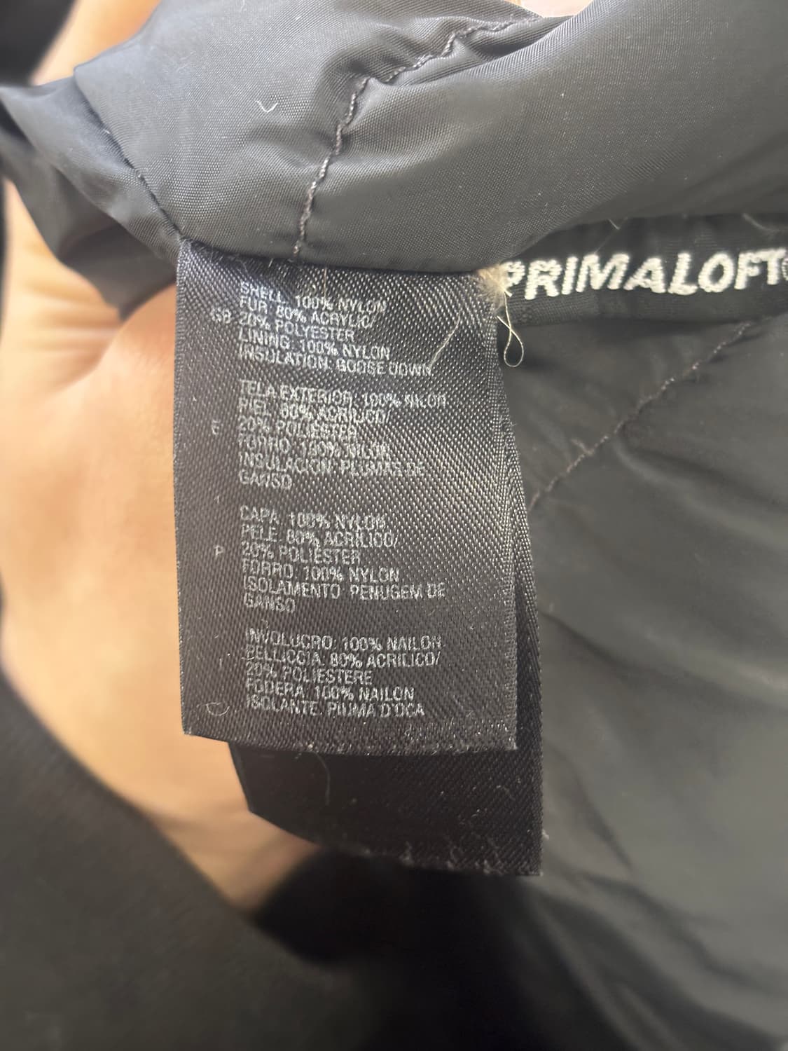 노스페이스 방한 자켓 블랙 L 상품이미지5