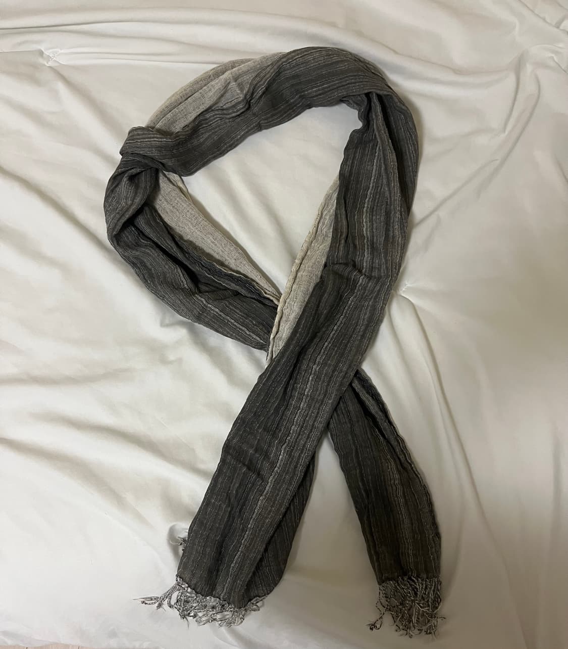 빈티지 레이어드 그런지 머플러 상품이미지6