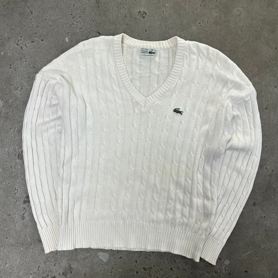 라코스테 브이넥 니트[1584] 상품이미지1