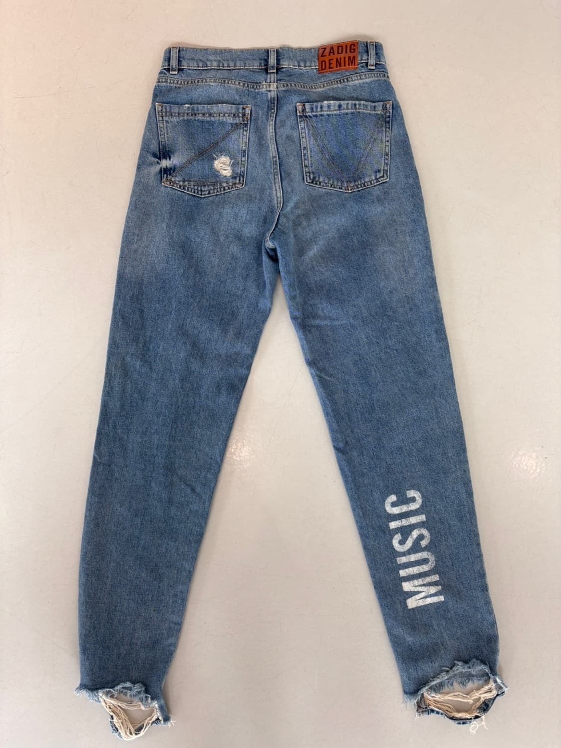 Vintage Zadig&Voltaire Denim pants 상품이미지5