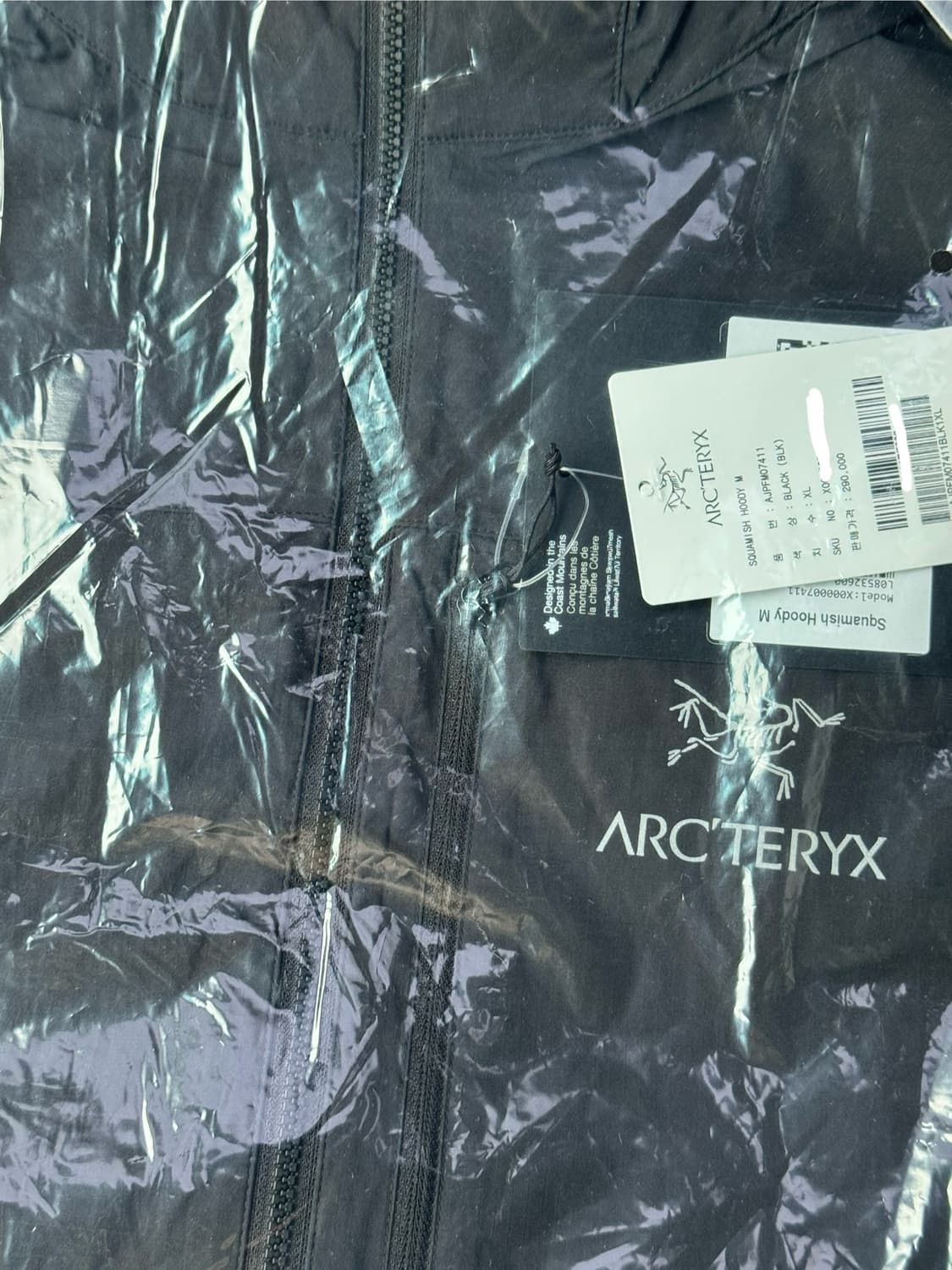 아크테릭스 스쿼미시 블랙 XL 상품이미지1