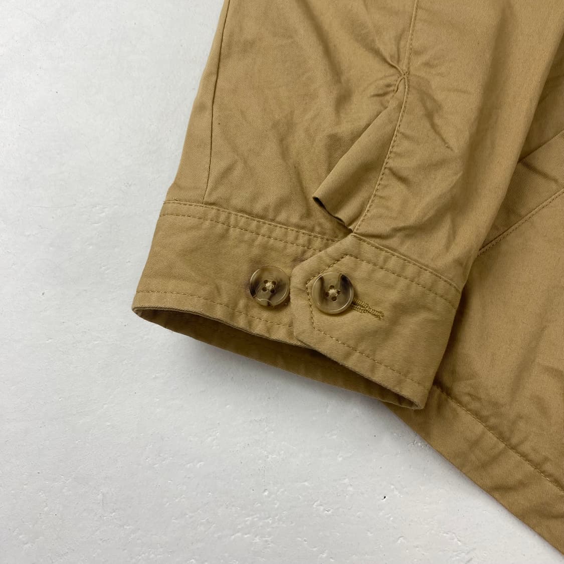 폴로 QR 신형 베이지 코튼 바라쿠타 자켓 (105) 상품이미지6