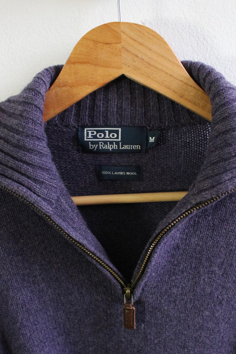 폴로 1/4 집업 니트 상품이미지5