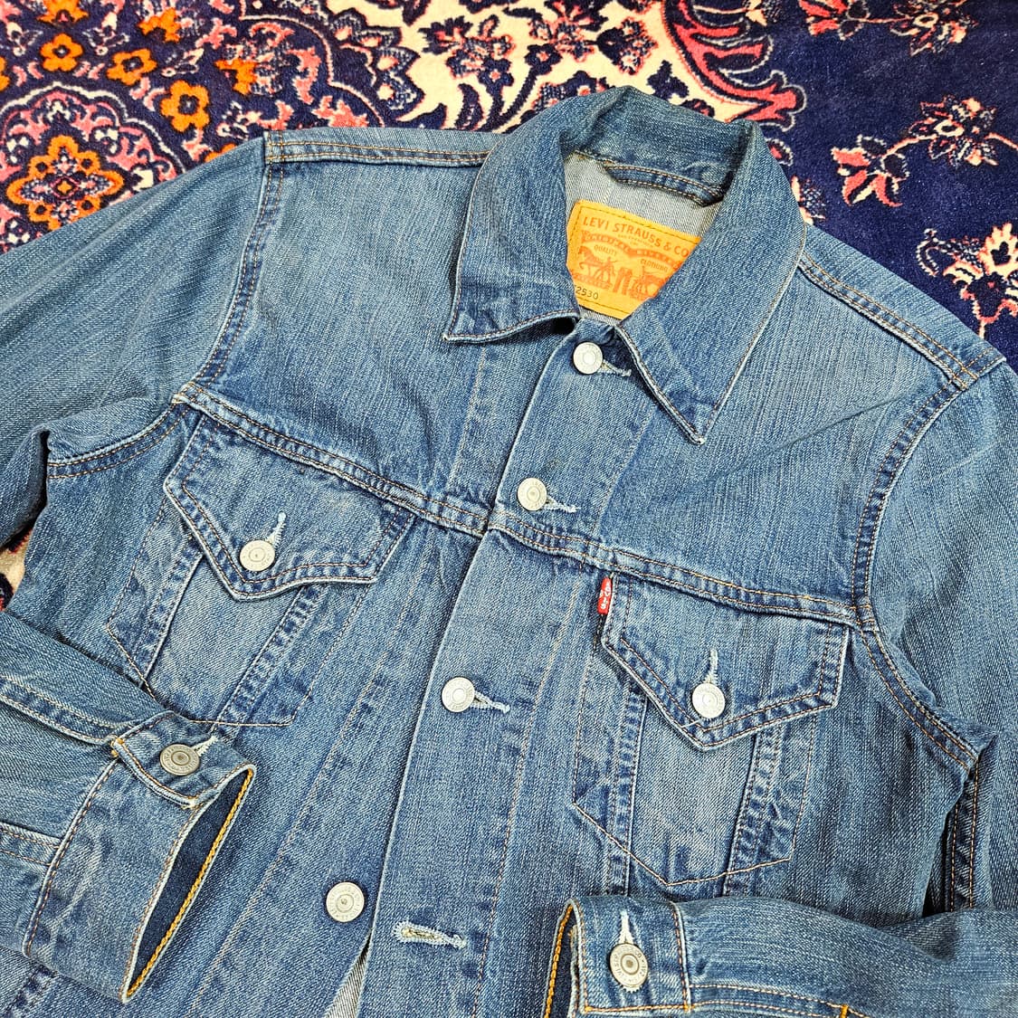리바이스(Levis) 72530 빈티지 트러커 자켓 S size 상품이미지2